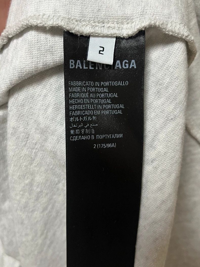Balenciaga Balenciaga Grey Havoc Calendar 3B Short Sleeve Size US M / EU 48-50 / 2 - 6 Thumbnail