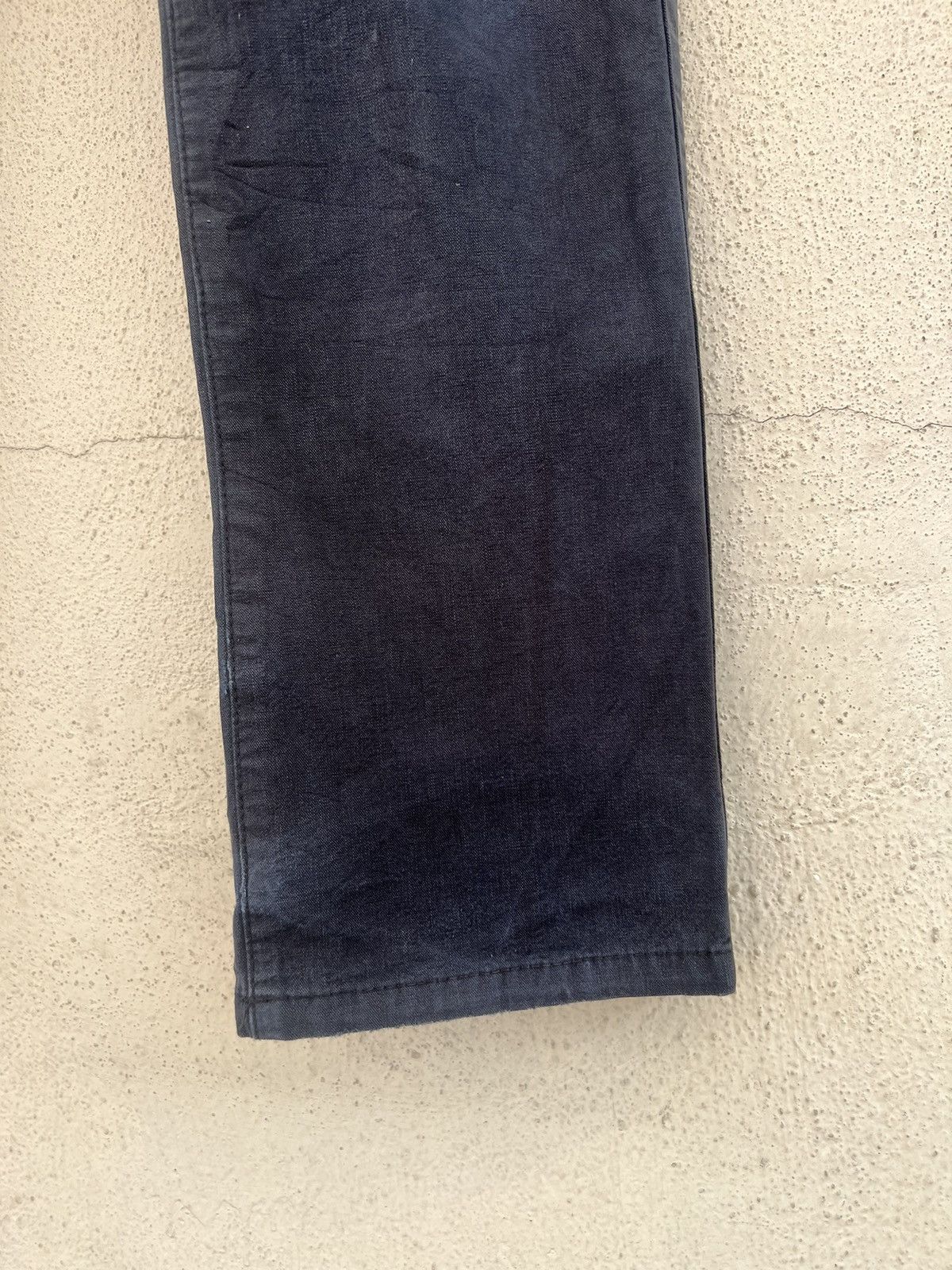 Comme des Garcons Homme Vintage 2005 CDGH AD2005 Distress Faded Waxed Chinos Pant Size US 30 / EU 46 - 14 Thumbnail