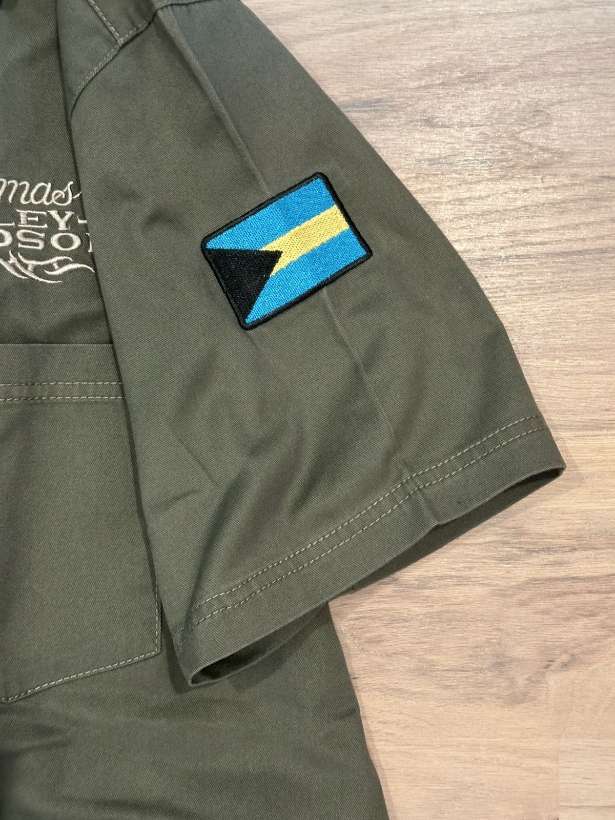 Harley Davidson Vintage Y2K Harley Davidson Bahamas Embroidered Button Up Size US M / EU 48-50 / 2 - 5 Thumbnail