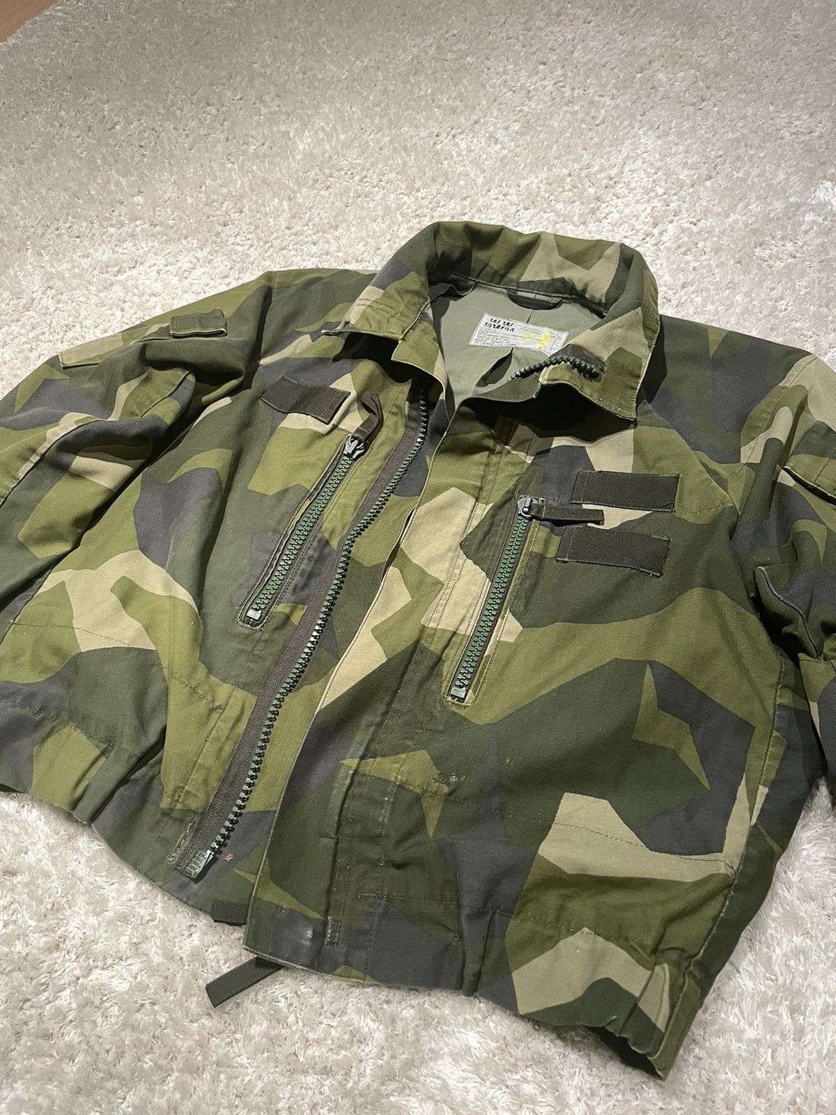 Other 🔥RARE🔥 Swedish Military Camo Vintage Jacket Size US S / EU 44-46 / 1 - 2 Thumbnail