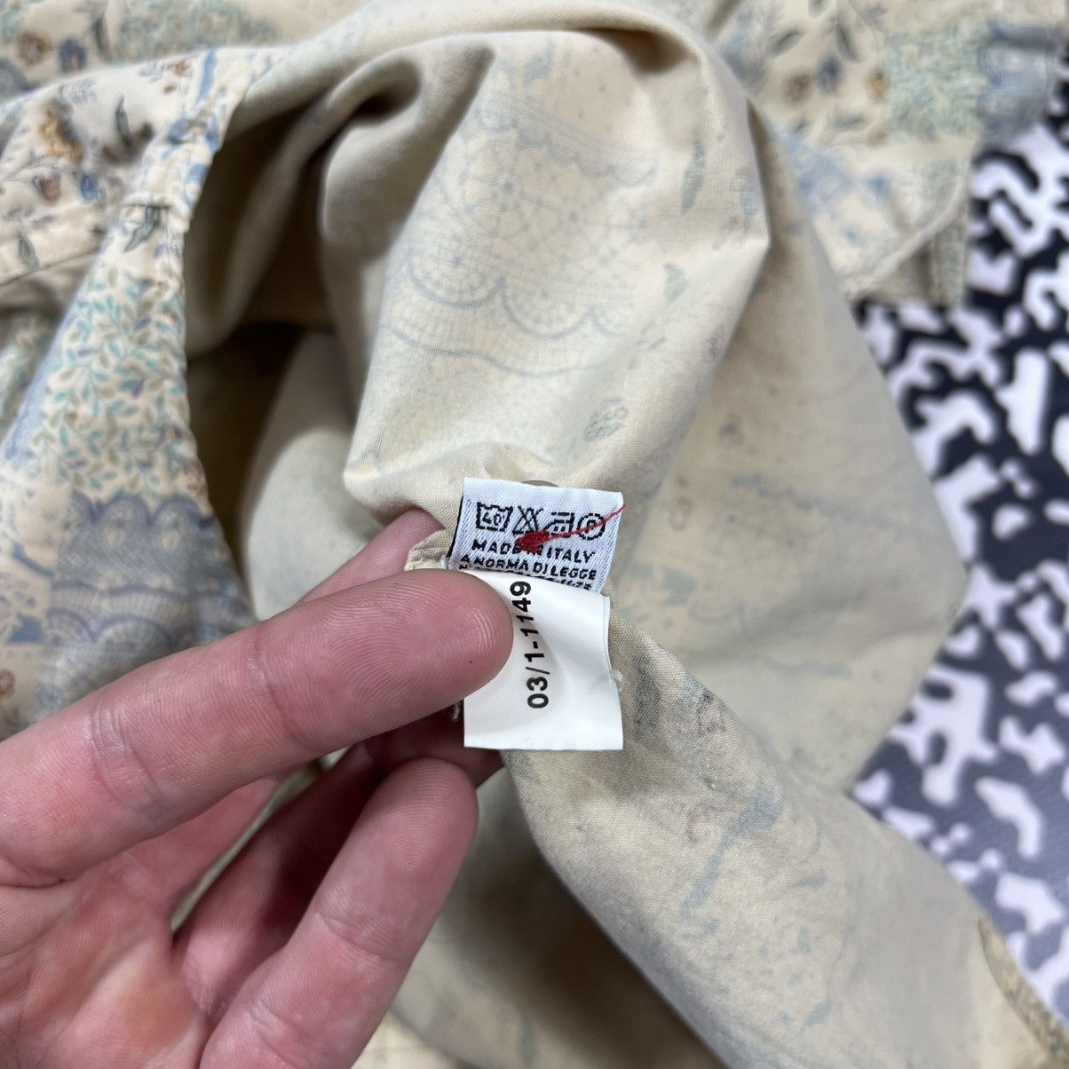 Sixty Vintage Y2K Miss Sixty Hawaiian Kapital Style Abstract Shirt Size US XL / EU 56 / 4 - 11 Thumbnail
