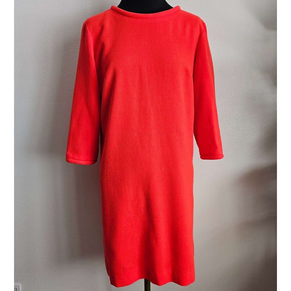 & Other Stories EUC Goat Lola Clementine Pure Wool Crepe Dress US 10 UK 14 Size L / US 10 / IT 46 - 2 Thumbnail