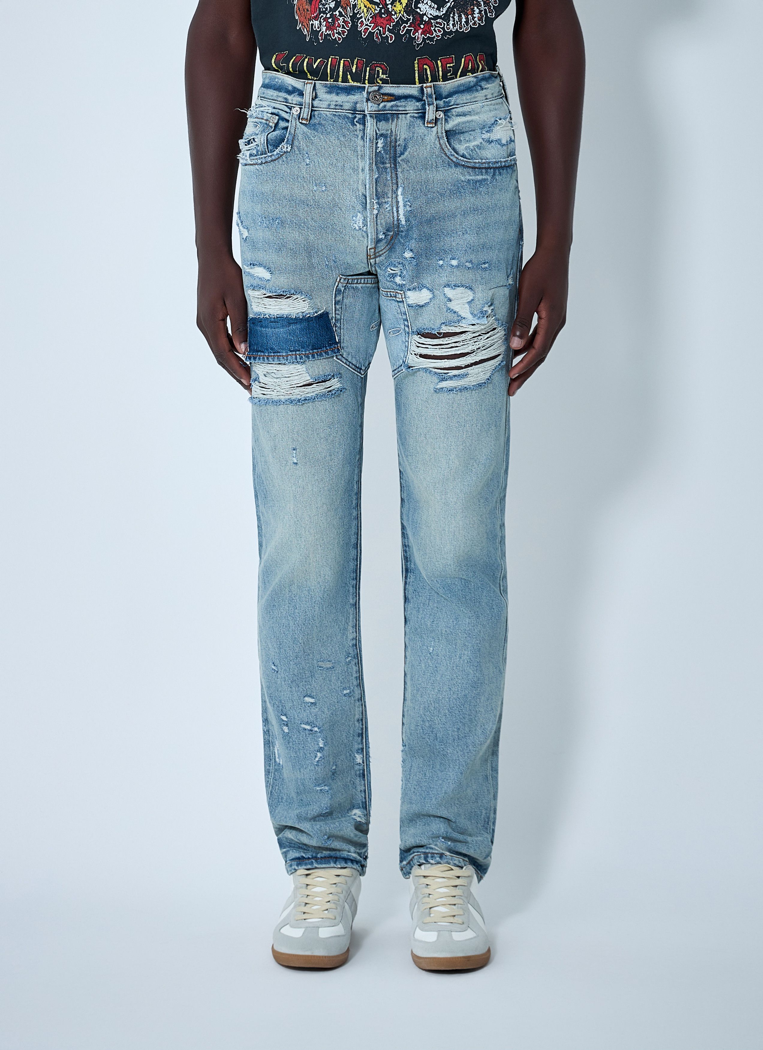 Gallery Dept. Distressed Bowery 5001 Jeans Size US 30 / EU 46 - 1 Thumbnail