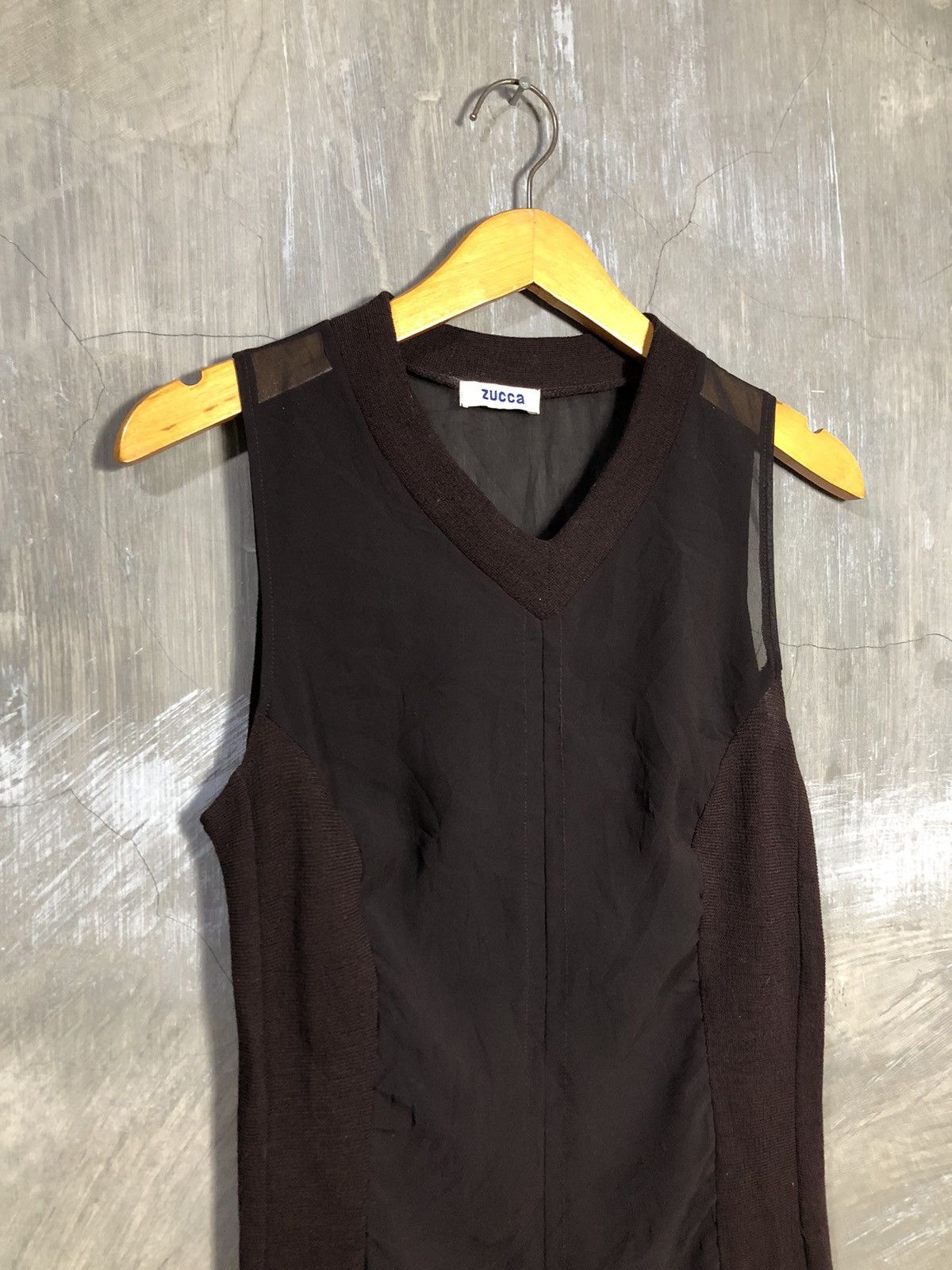 Issey Miyake × Zucca Issey Miyake Zucca Sleeveless Mesh Cardigan Size M / US 6-8 / IT 42-44 - 6 Thumbnail