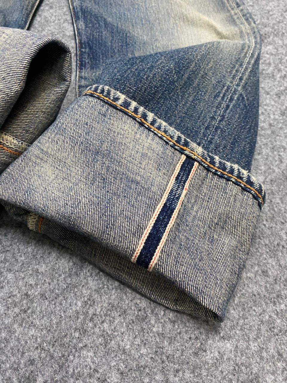 Kapital Vintage Levis 501xx Ww2 Selvedge Redline Distressed Denim Size US 30 / EU 46 - 5 Thumbnail