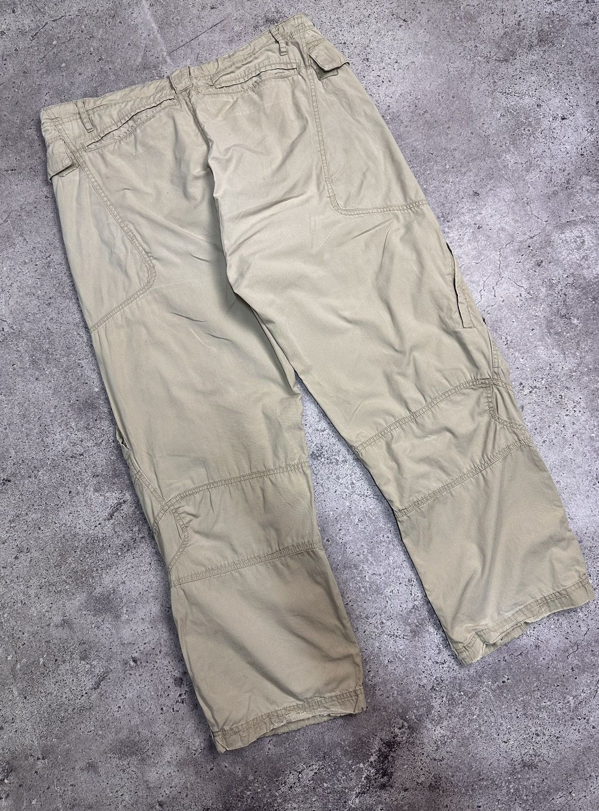 Nike Vintage Nike Cargo Baggy Japan Avantgarde Faded Bontage Y2K Size US 36 / EU 52 - 12 Thumbnail