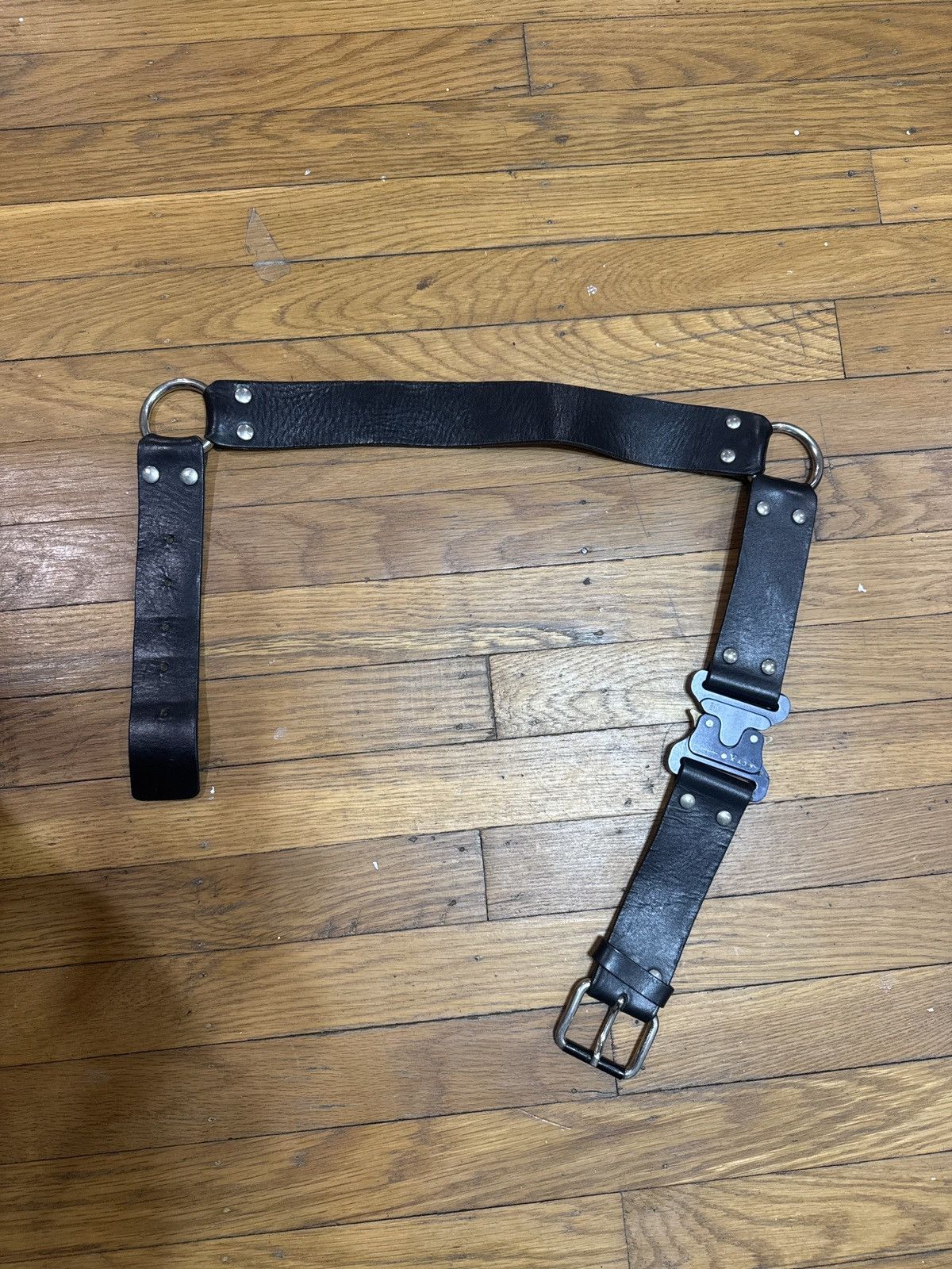 1017 ALYX 9SM 1017 ALYX 9SM St. Mark’s Leather Rollercoaster Belt AW2017 Size 32 - 5 Thumbnail