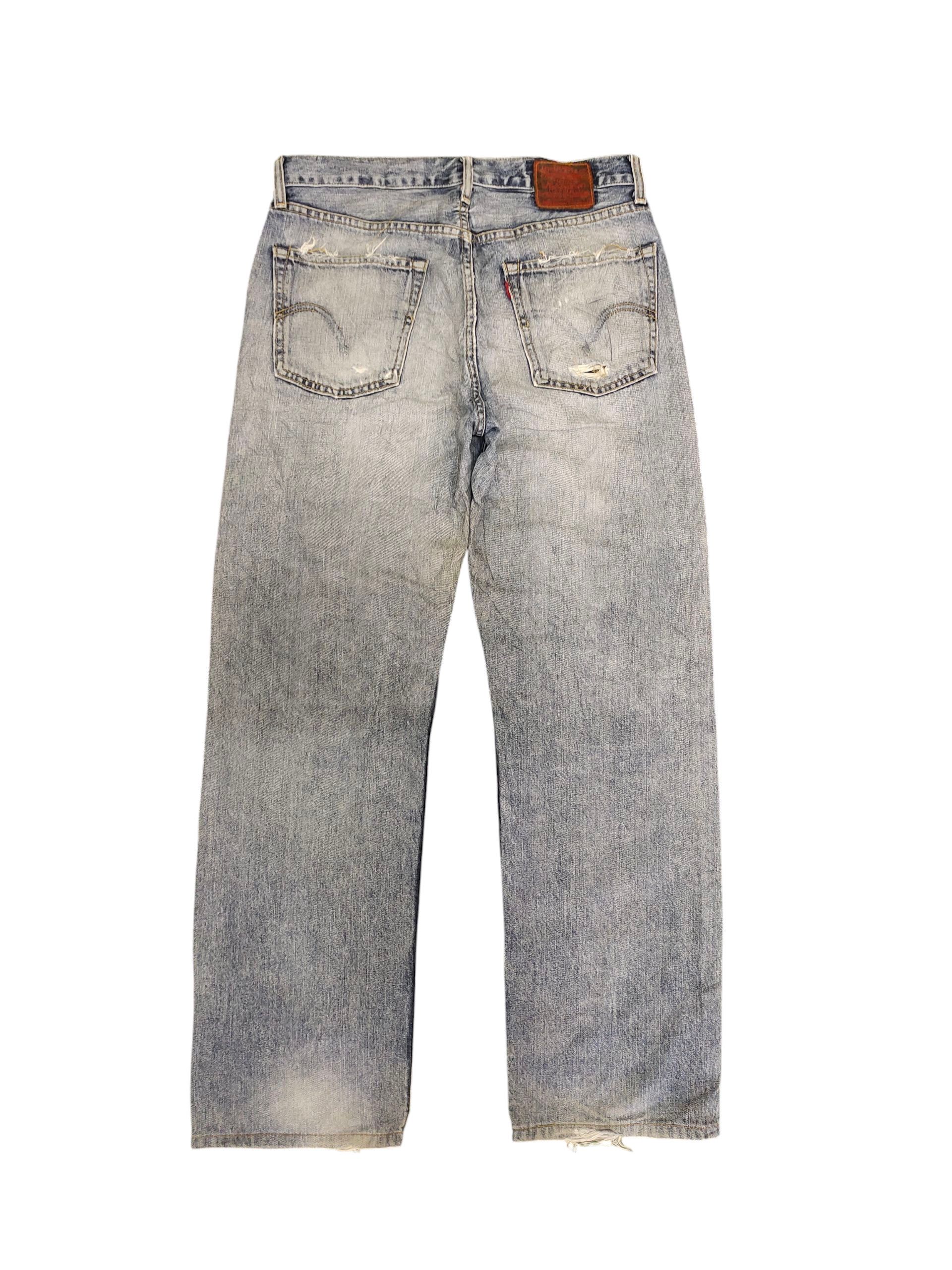 Kapital Vintage Levis 503 Clawmark Distress Faded Denim Jeans Size US 31 - 8 Thumbnail