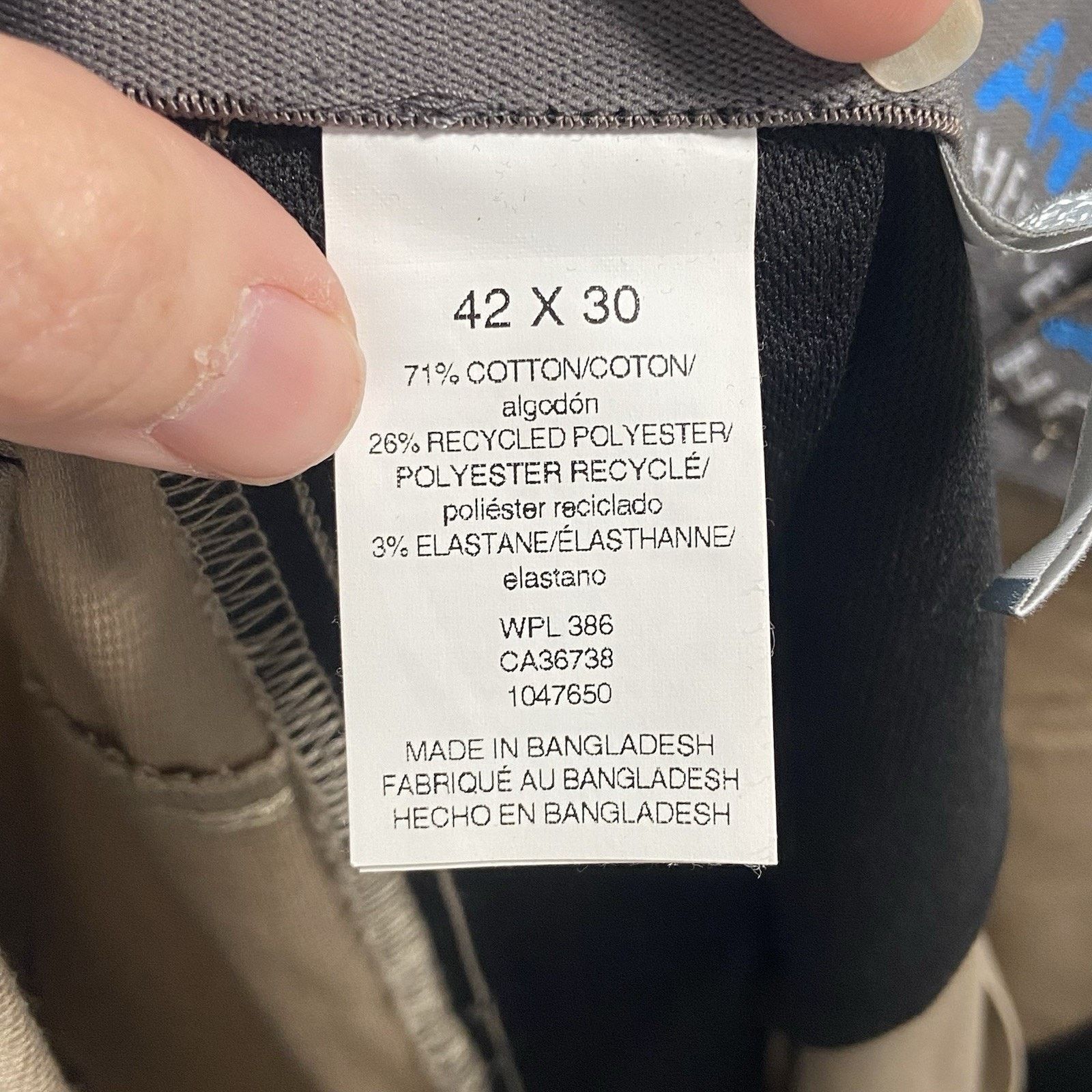 Haggar Haggar Pants Mens 42x30 Khaki Active Free Trek Urban Cargo Size US 42 / EU 58 - 4 Thumbnail