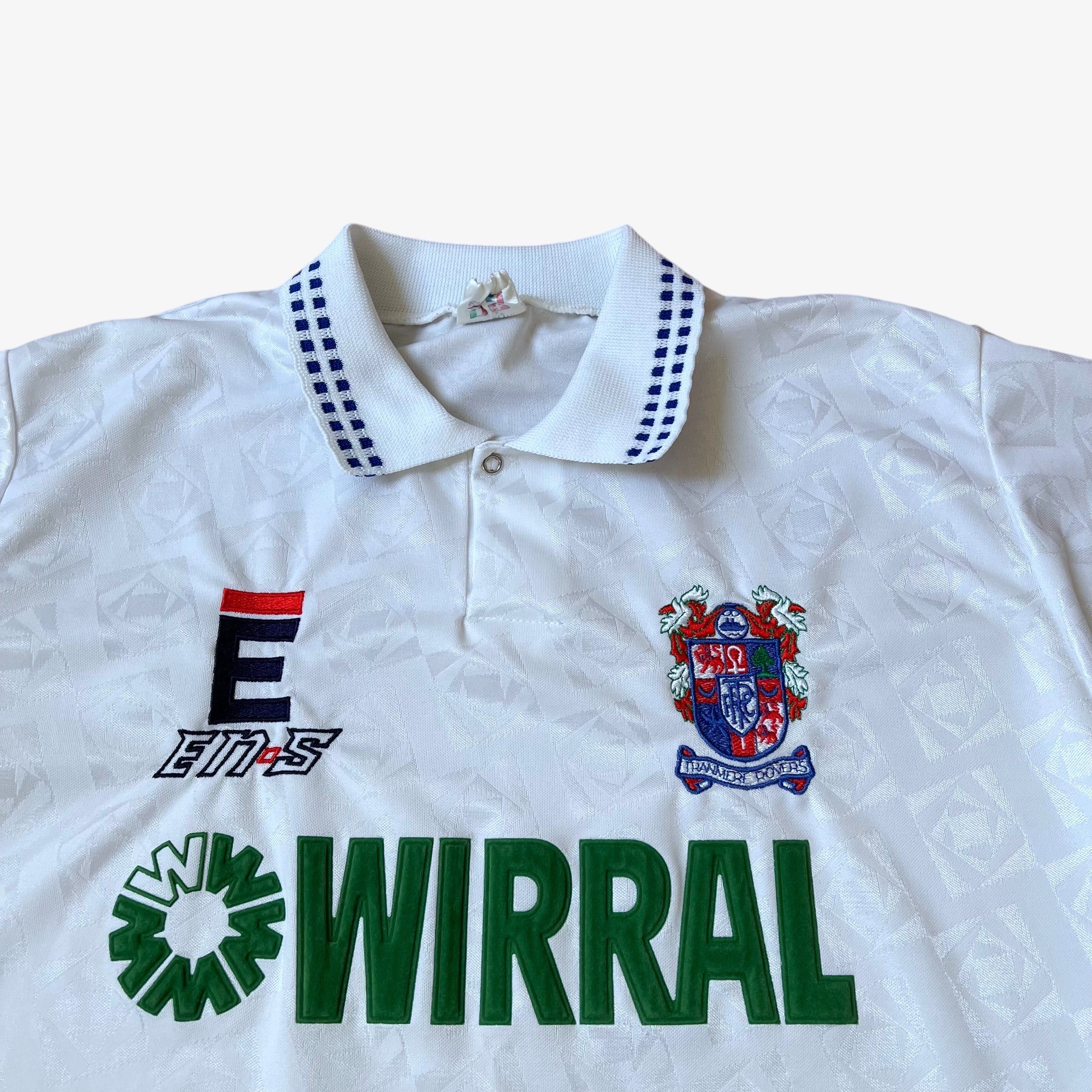 Vintage Vintage 90s Men's ENS Tranmere Rovers 1991 Football Jersey Size US M / EU 48-50 / 2 - 4 Thumbnail