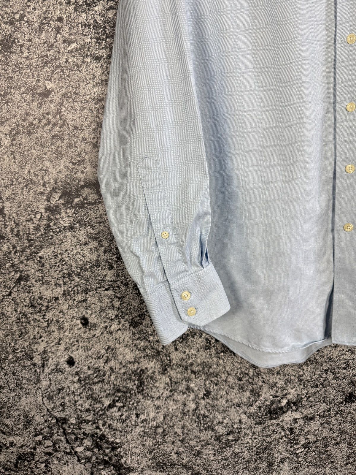 Balmain Balmain Paris Long Sleeve Shirt Button Up Vintage Size 42 Size US XL / EU 56 / 4 - 4 Thumbnail