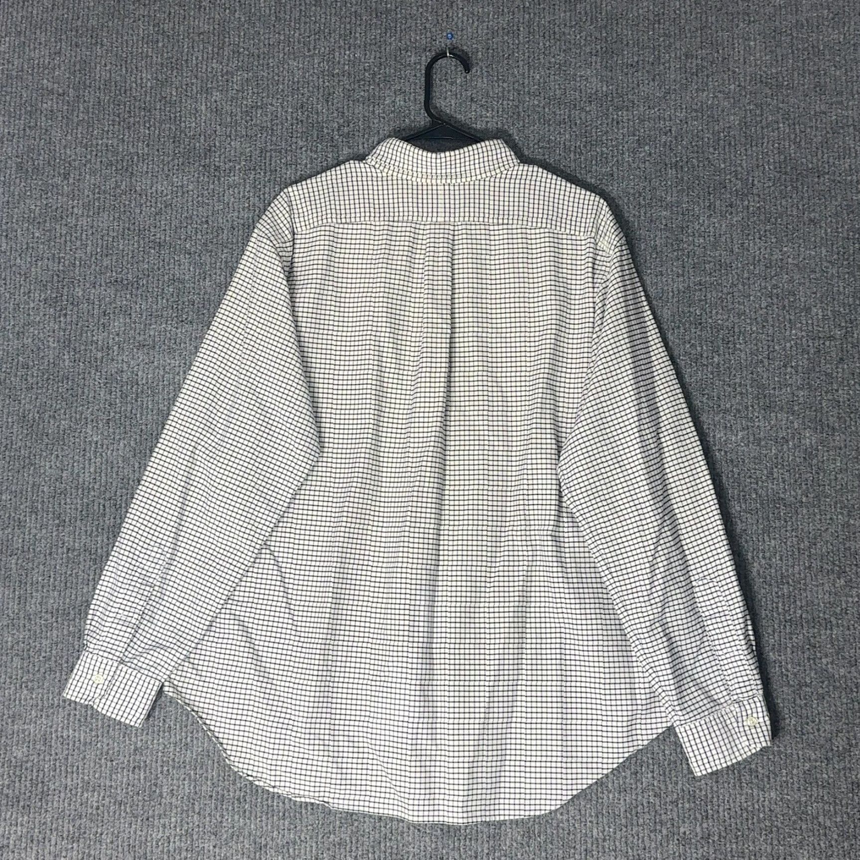 Polo Ralph Lauren Ralph Lauren Button-Down Shirt Mens XL White Blue Classic Fit Checkered Shirts Button-Down Size US XL / EU 56 / 4 - 6 Thumbnail