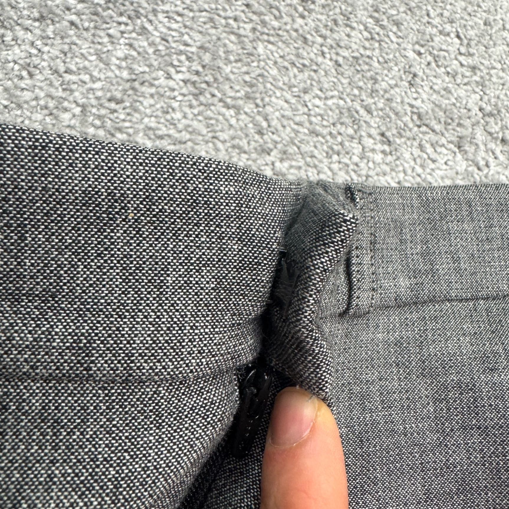 Banana Republic Banana Republic Sloan Slim Ankle Pants Womens 0 Gray Mid Rise Trouser 30x28.5 Size 25" / US 0 / IT 36 - 4 Thumbnail