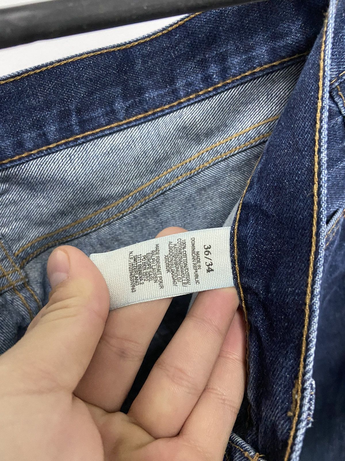 Polo Ralph Lauren × Vintage Polo Ralph Lauren vintage jeans pants Selvedge Size US 36 / EU 52 - 6 Thumbnail