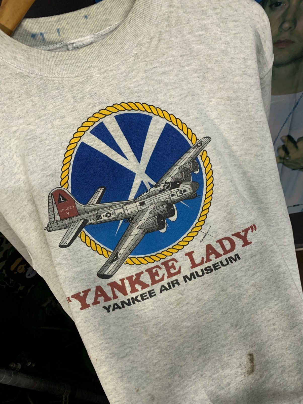 Vintage VINTAGE 90s YANKEE LADY AIR MUSEUM Size US M / EU 48-50 / 2 - 5 Thumbnail