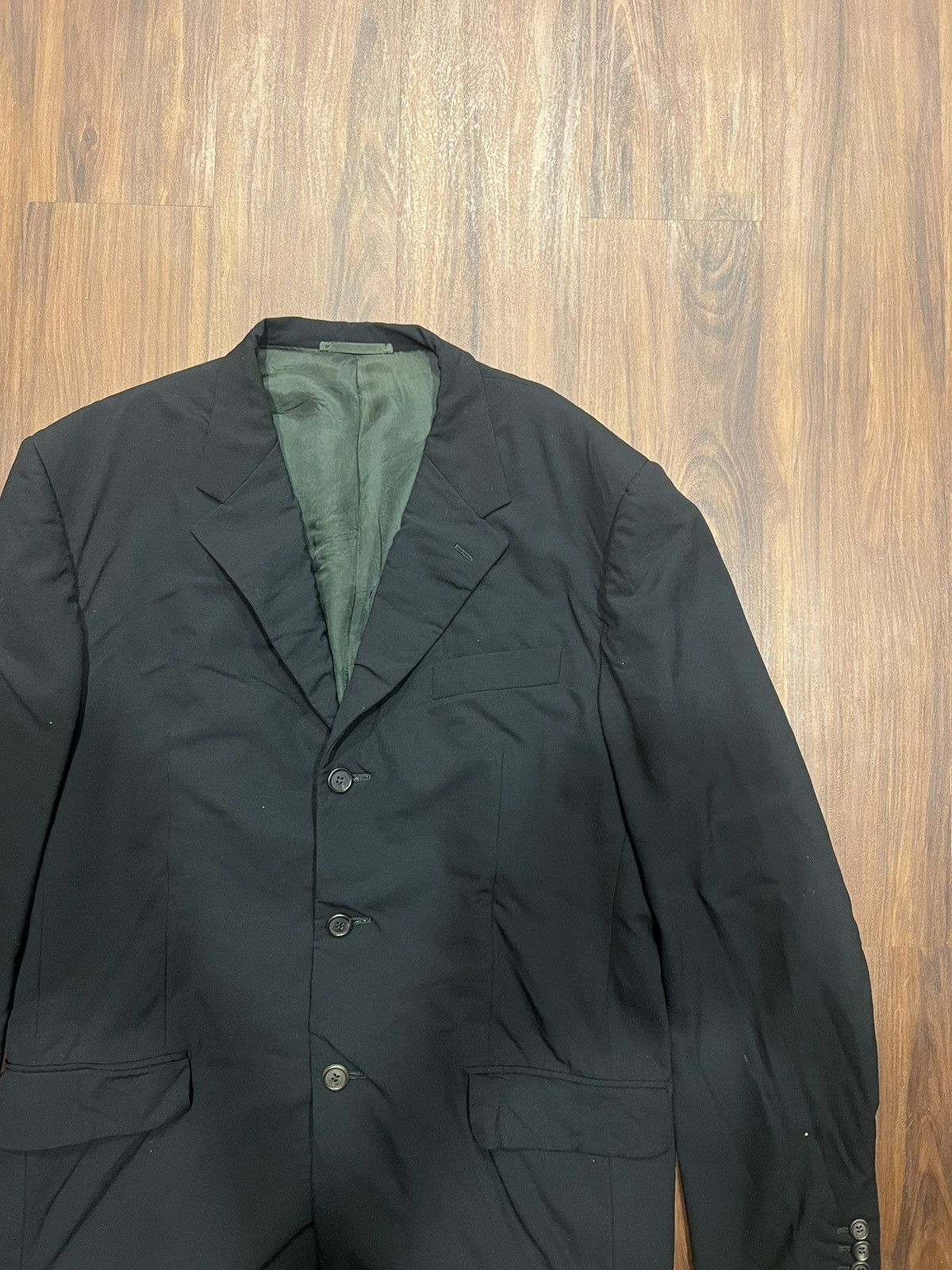 Prada × Vintage 1990’s Prada Virgin Wool Blazer Size 52S - 3 Thumbnail