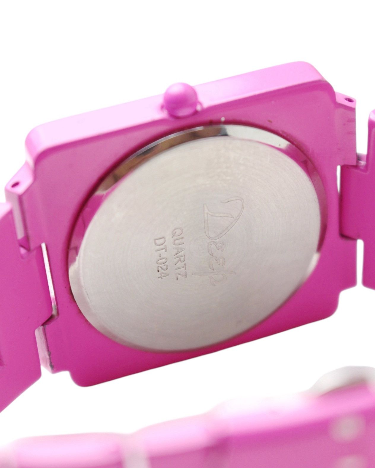 Hysteric Glamour 2000S DEEP JAPAN RED STAR PINK SQUARE DIAL JUMP HOUR WATCH Size ONE SIZE - 5 Thumbnail