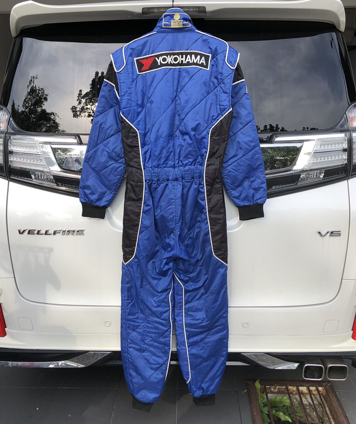 Sports Specialties Nankai Sparco Mod.K26 Yokohama Racing Suit Jacket Size US L / EU 52-54 / 3 - 14 Thumbnail