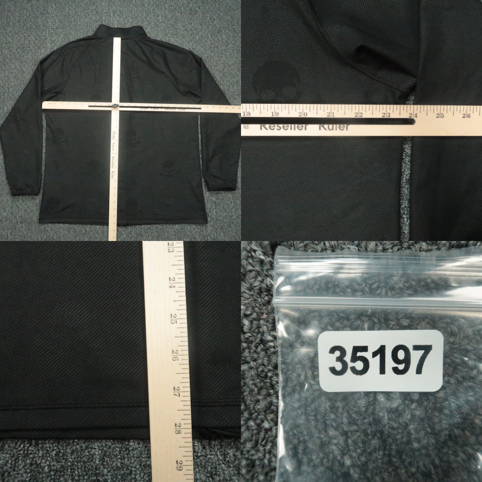 G/FORE G Fore Jacket Mens XL Black Full Zip Stretch Performance Jacket Regular Fit Size US XL / EU 56 / 4 - 8 Thumbnail