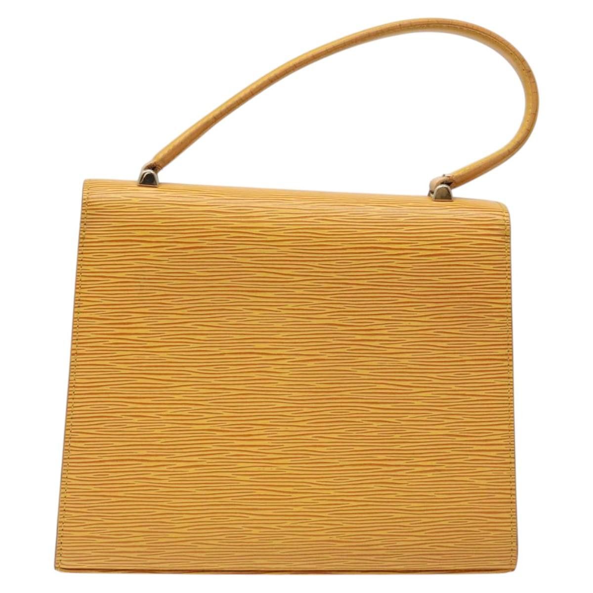Louis Vuitton LOUIS VUITTON Epi Malesherbes Hand Bag Tassili Yellow Jonne Size ONE SIZE - 2 Thumbnail