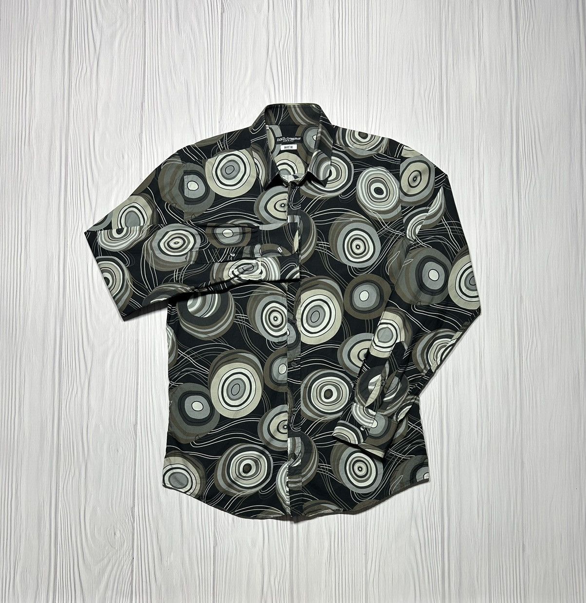 Dolce & Gabbana Rare Dolce Gabbana Martini Colored Shirt Size 15 3/4 - 40 Size US M / EU 48-50 / 2 - 1 Thumbnail