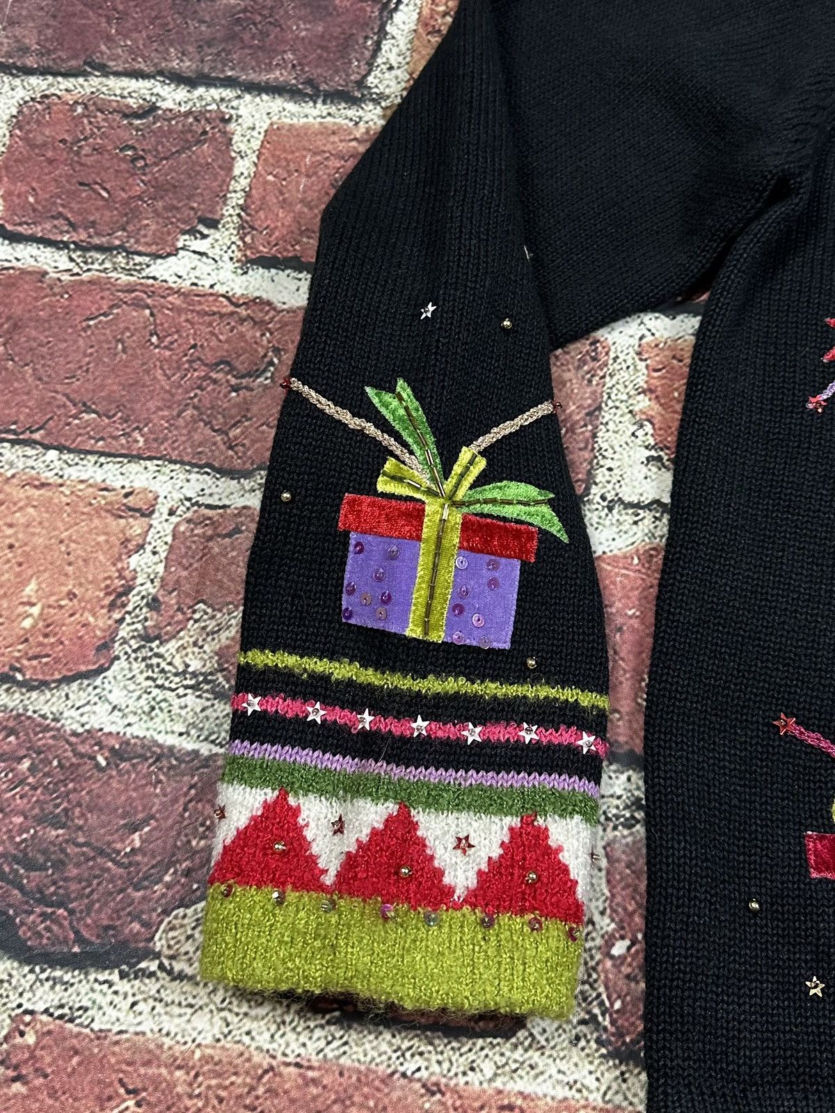 Other Design Options Philip & Jane Gordon Cardigan Christmas Santa Size S / US 4 / IT 40 - 10 Thumbnail