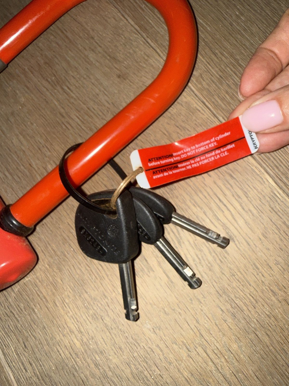 Supreme Supreme x Kryptonite Evolution Mini-5 U-Lock (FW15) – Red Size ONE SIZE - 3 Thumbnail