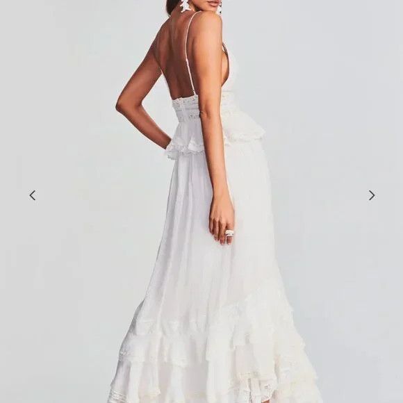 Rococo Sand Rococo Sand TYRA LONG DRESS White Size XS / US 0-2 / IT 36-38 - 8 Thumbnail