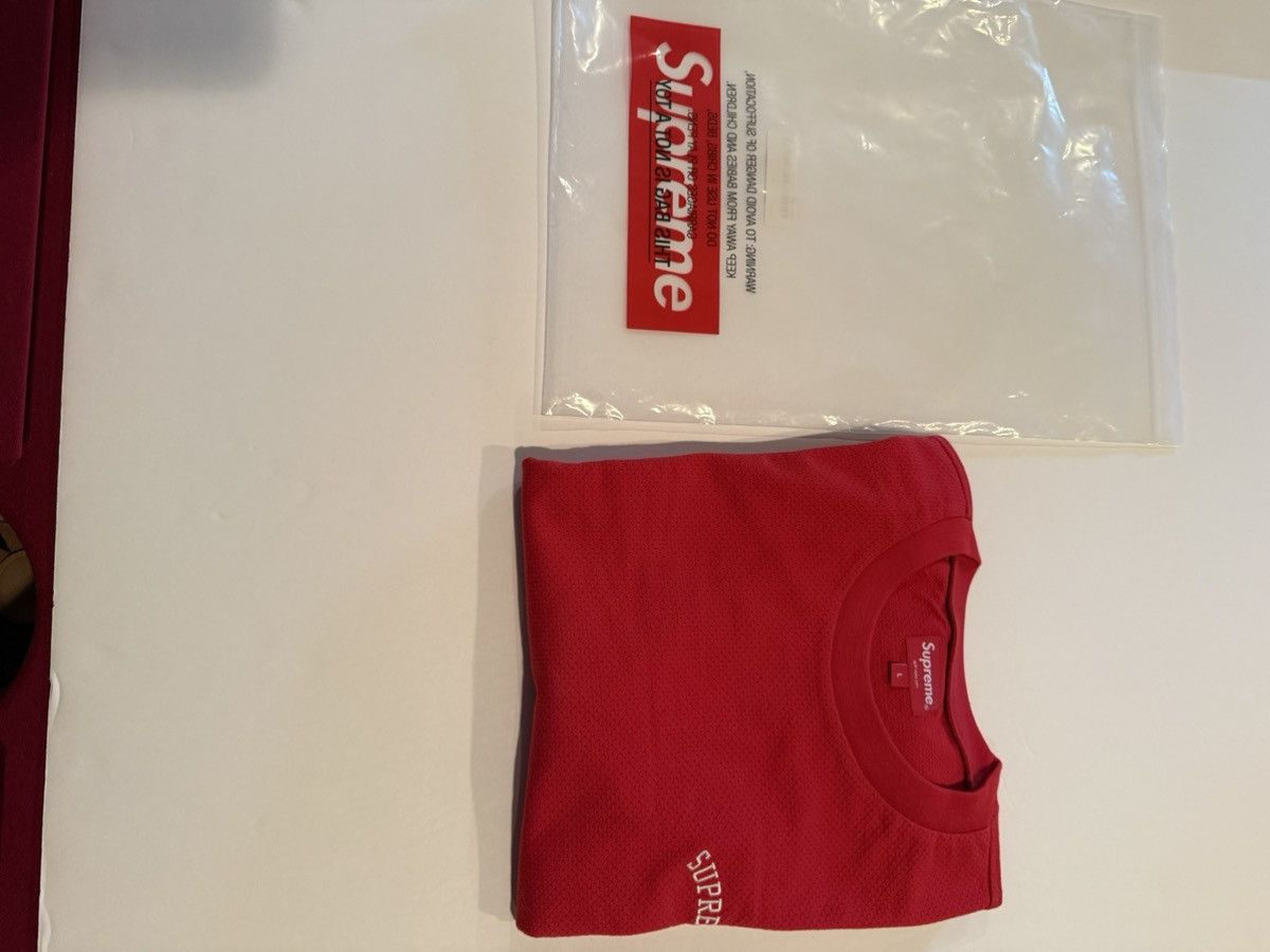 Supreme Supreme Mesh Arc Logo Tee Size US L / EU 52-54 / 3 - 4 Thumbnail
