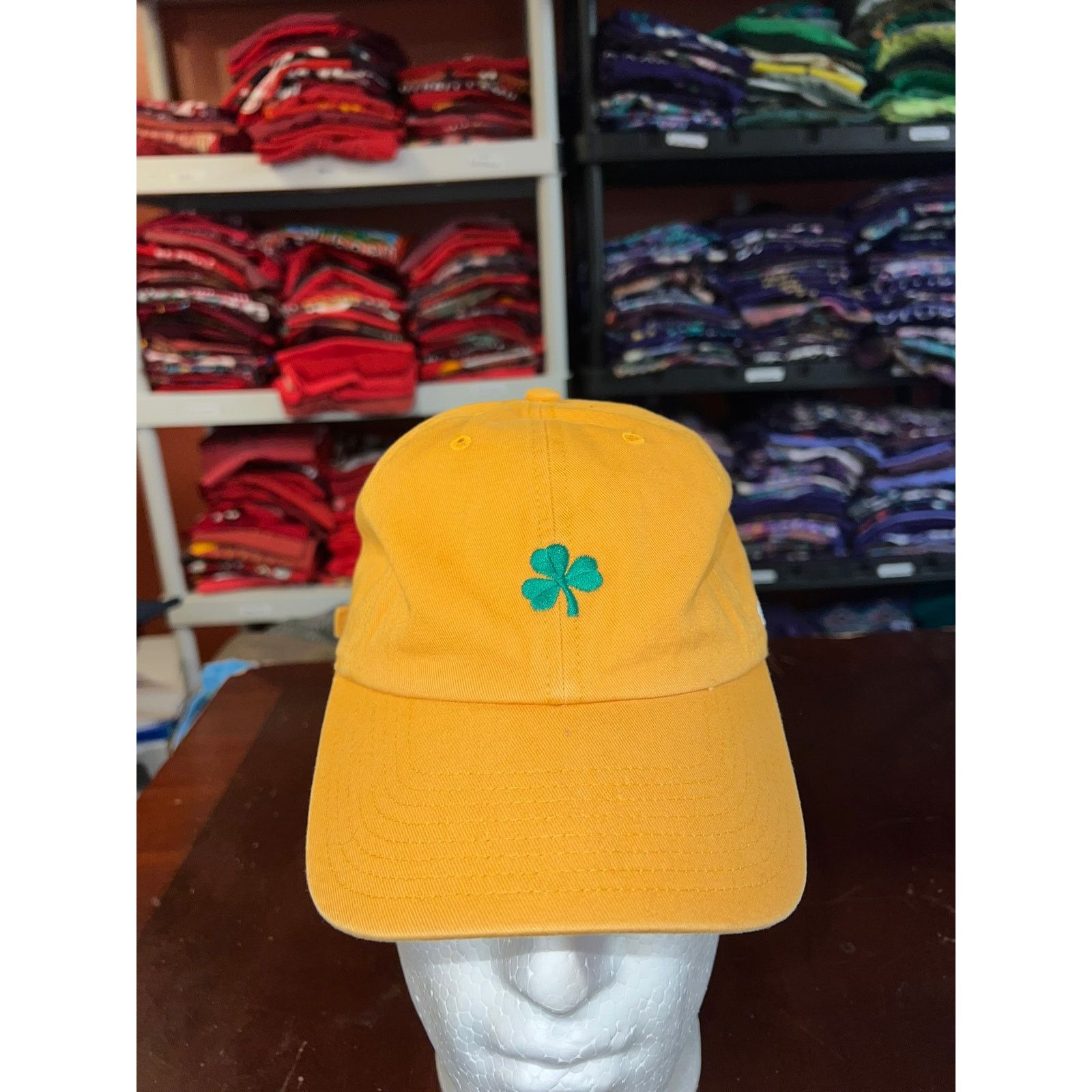 47 Brand 47 Brand Clover Hat Cloverleaf Cap Logo Yellow OSFA Size ONE SIZE - 1 Thumbnail