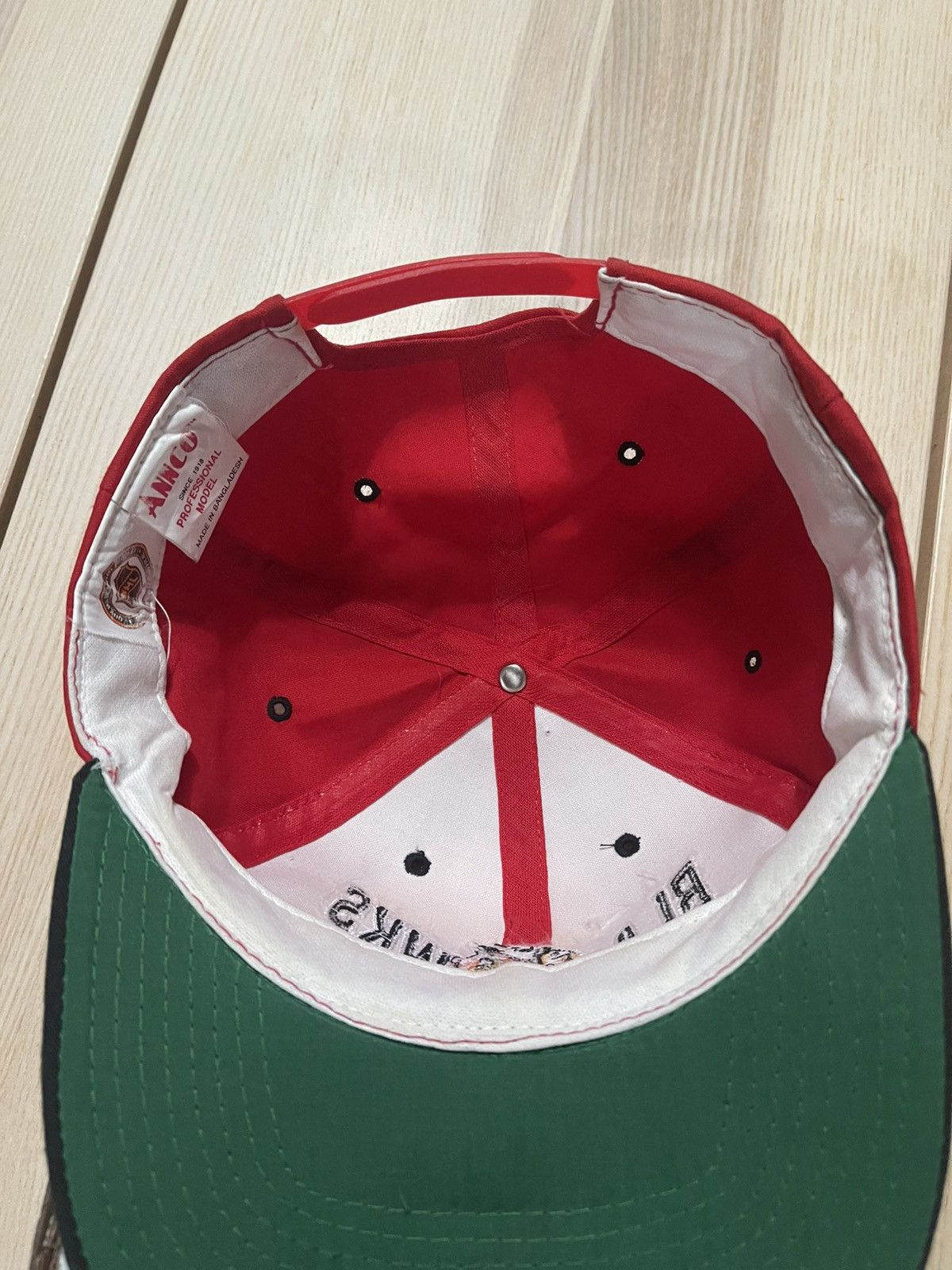 NHL Vintage Annco Chicago Blackhawks Hockey SnapBack Hat Size ONE SIZE - 3 Thumbnail