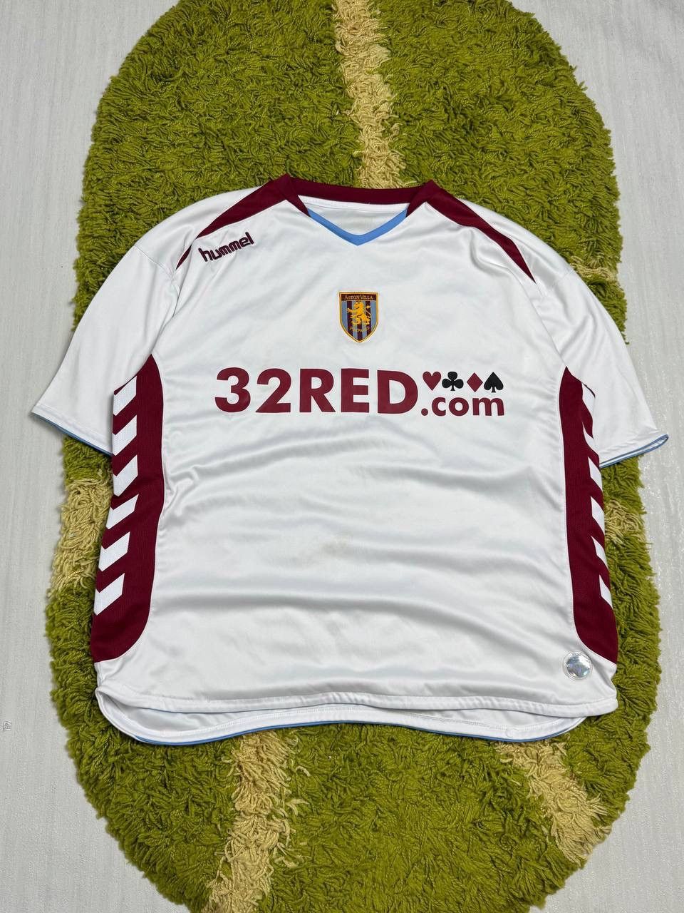 Hummel Vintage 2006 Hummel Aston Villa Away Jersey Size US L / EU 52-54 / 3 - 1 Thumbnail