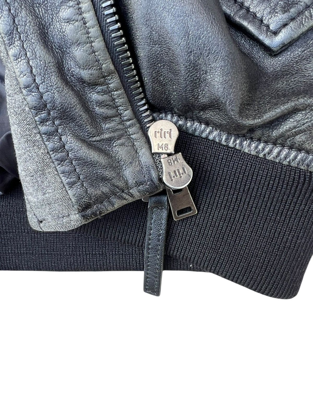 Valentino Valentino Patina Lambskin Leather Bomber Jacket Size US S / EU 44-46 / 1 - 12 Thumbnail