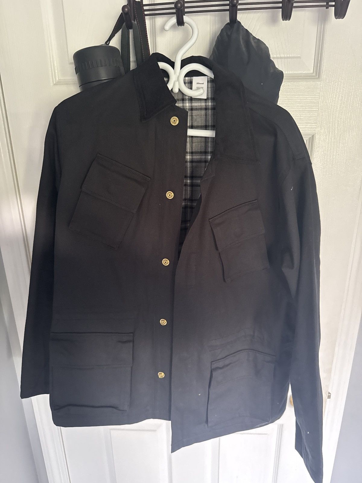 JJJJound Jjjjound Blue Linen French Chore Jacket | Grailed
