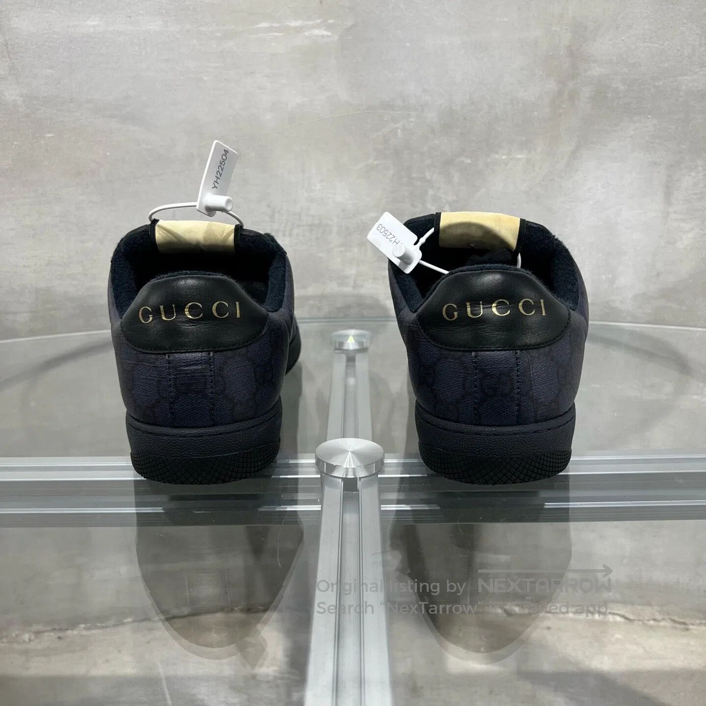 Gucci Guicci Screener, presbyopia with full print, dirty shoes Size US 10 / EU 43 - 6 Thumbnail