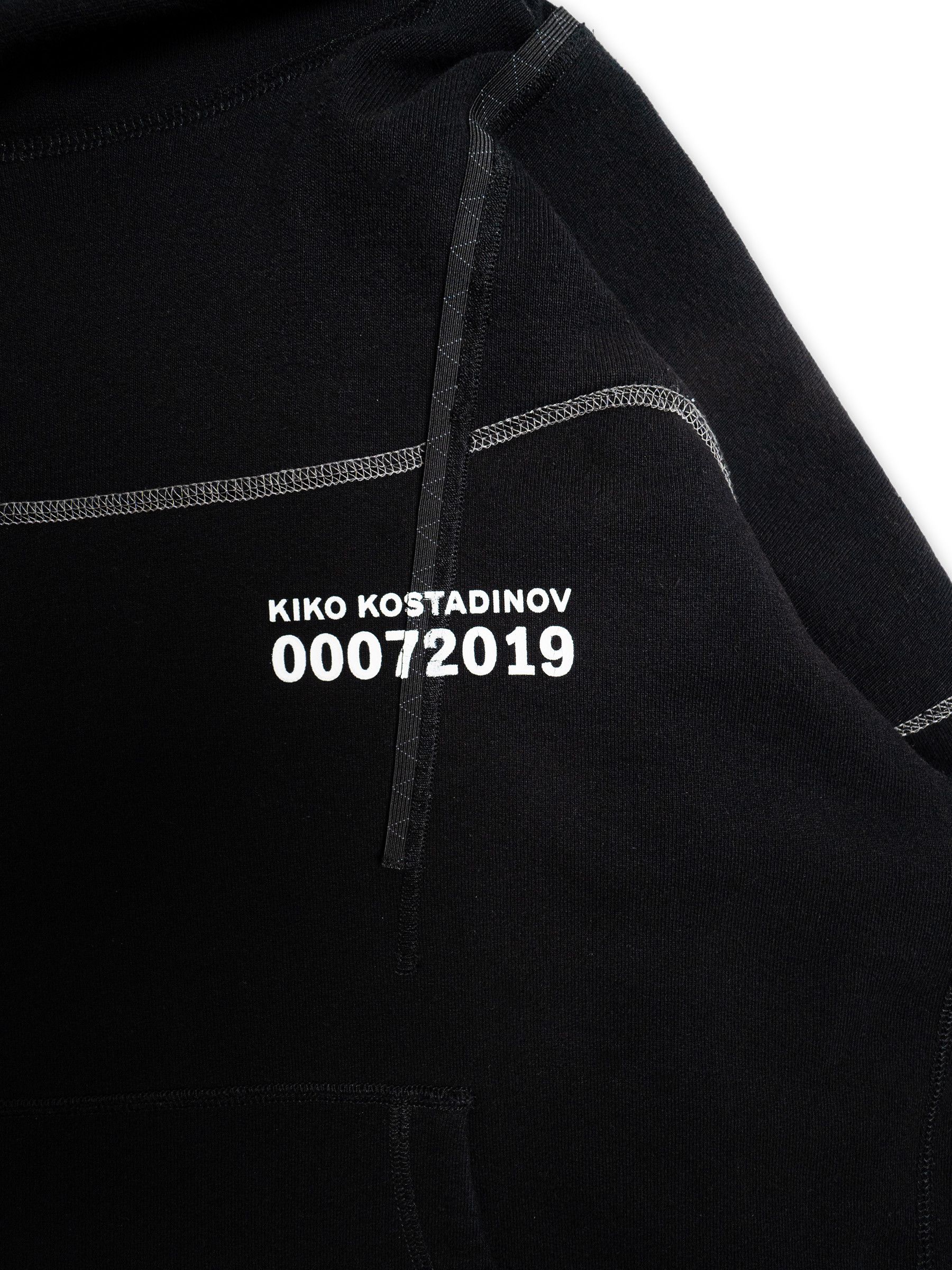 Kiko Kostadinov 00072019 Midnight Stripe Oversized Hoodie Size US S / EU 44-46 / 1 - 4 Thumbnail