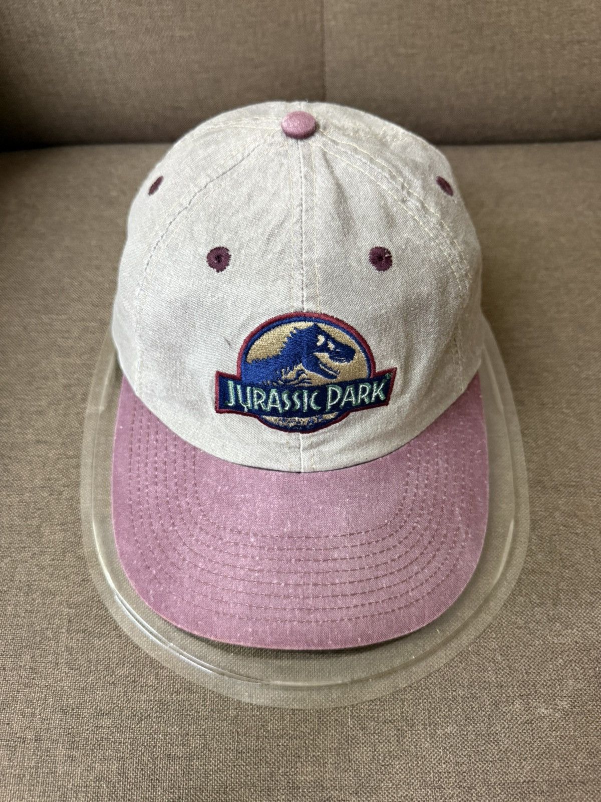 Universal Studios Vintage 90s UniversalStudioHollywood Jurrasic Park Movie Cap Size ONE SIZE - 5 Thumbnail