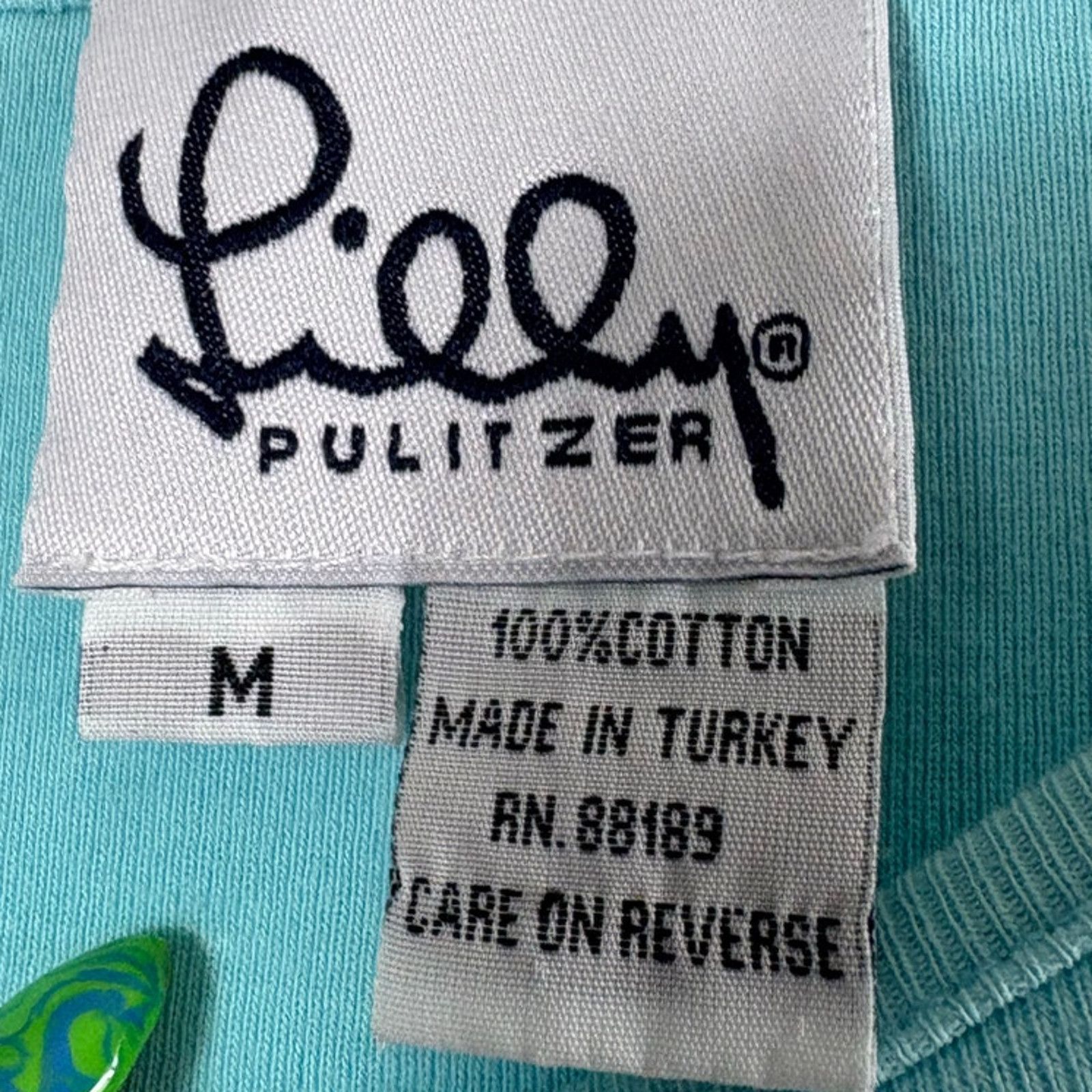Lilly Pulitzer Vintage Lilly Pulitzer Blue Blouse M Size M / US 6-8 / IT 42-44 - 2 Thumbnail