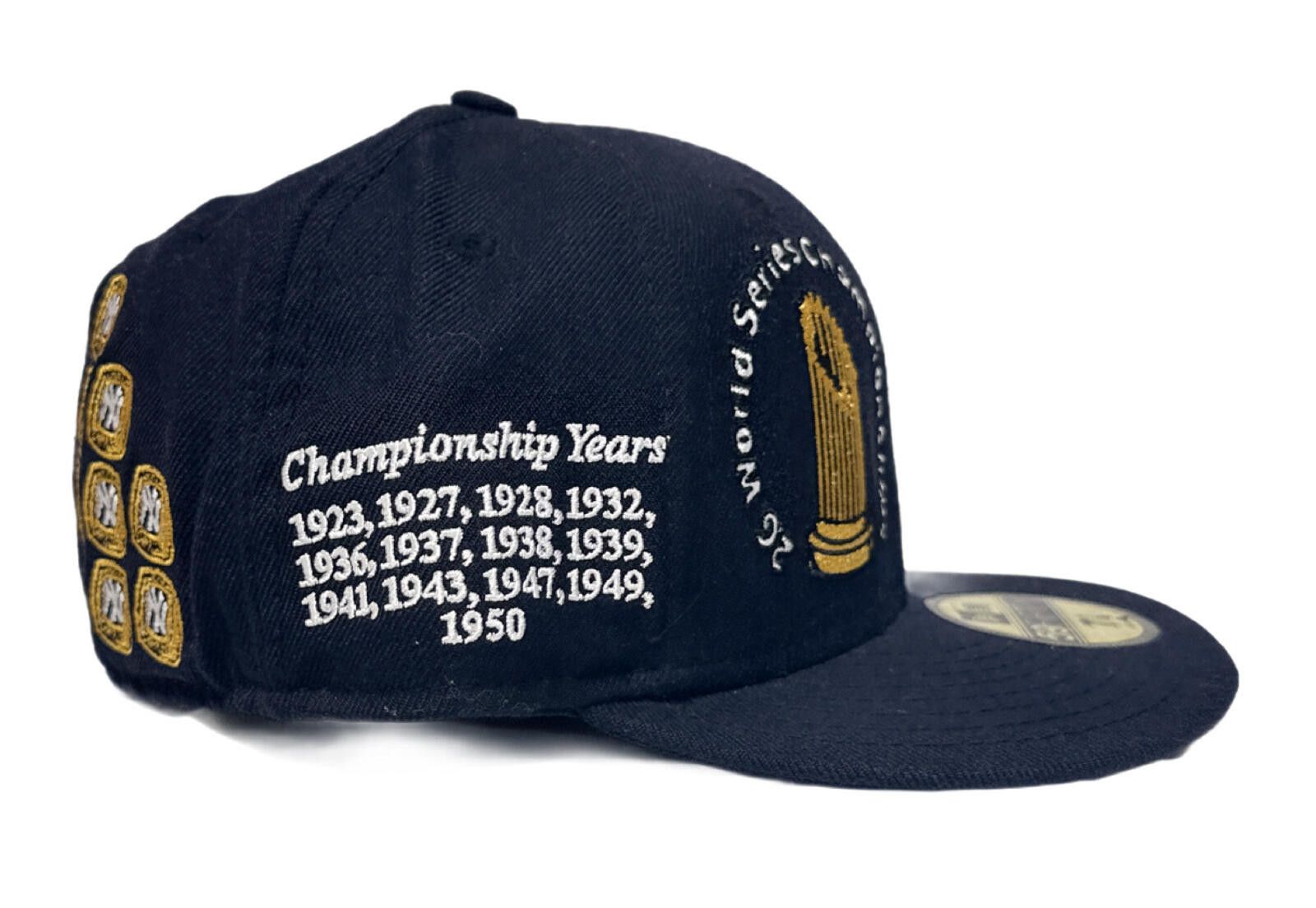 New Era New Era New York Yankees 26x World Series 59FIFTY 7 1/8 Size ONE SIZE - 2 Thumbnail