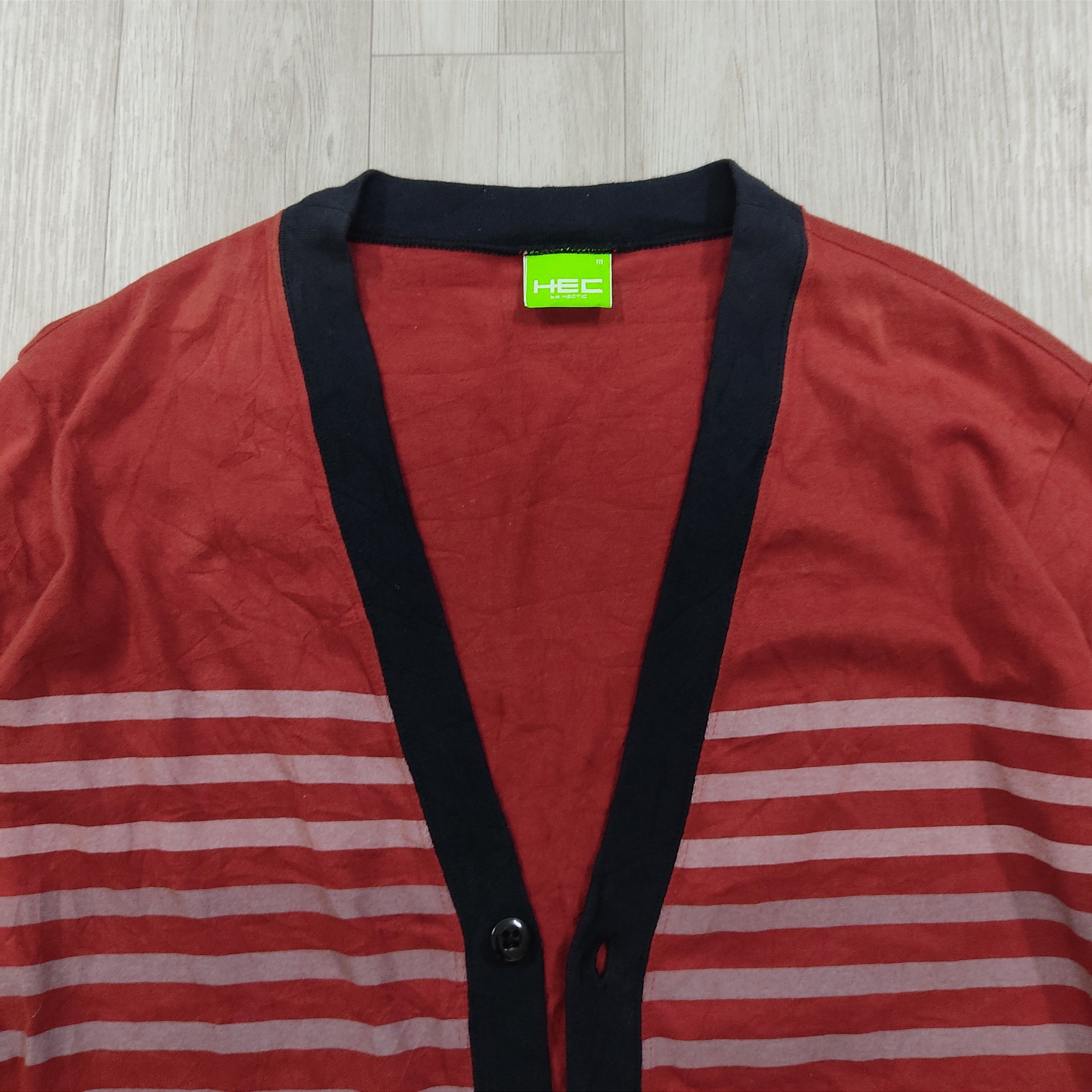 20471120 × Don't Be Mad × Hysteric Glamour MAD HECTIC Striped Button-Up Cardigan Jacket Size US M / EU 48-50 / 2 - 8 Thumbnail