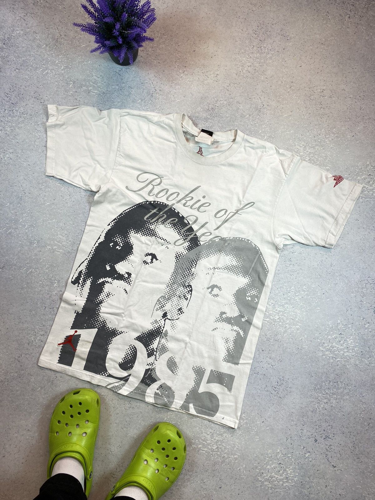 Jordan Brand × Vintage Vintage Jordan Brand Rookie of the Year Big Logo Size US L / EU 52-54 / 3 - 1 Thumbnail