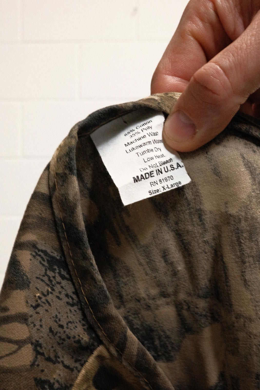 Unknown London Camo Print Vest Size XL Made in USA Size US XL / EU 56 / 4 - 3 Thumbnail