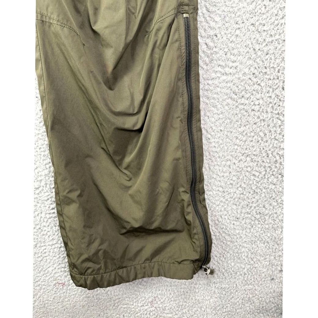 Banana Republic Banana Republic Snow Pants Womens 12 Green Lined Mid-Rise Drawstring Pockets Elastic Waist Outdoor Ski Hiking Wide-Leg Softshell Mens Womens Girls Size 34" / US 12 / IT 48 - 4 Thumbnail