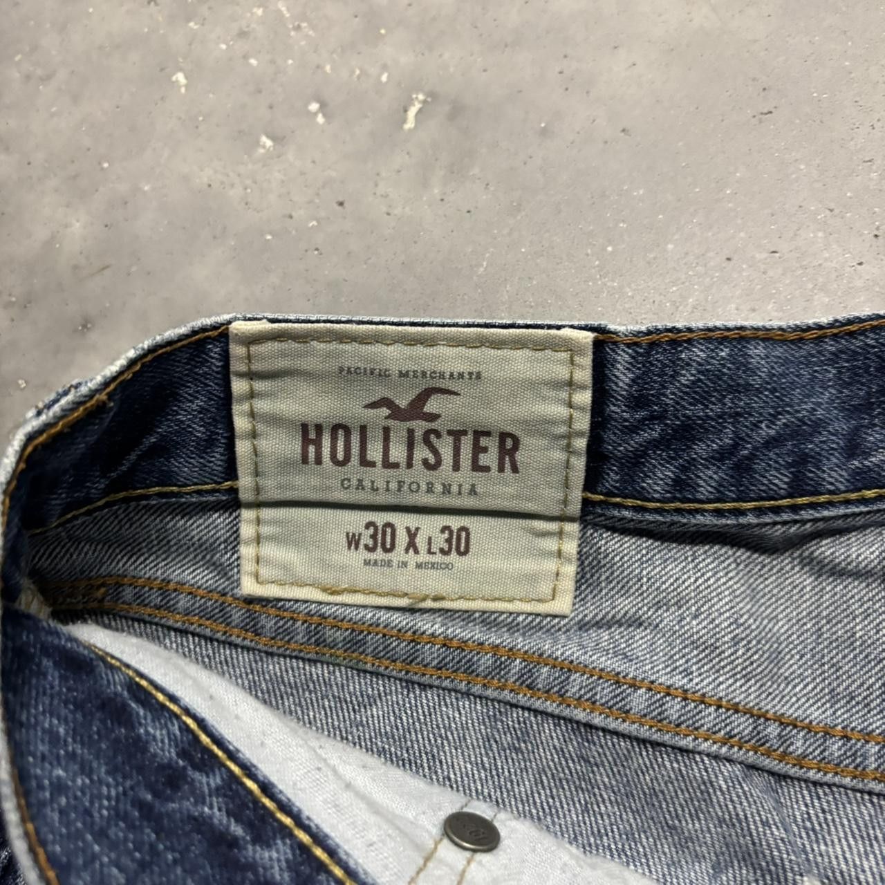 Japanese Brand × Vintage Crazy Vintage Y2K/2000s Grunge Faded Wash Distressed Denim Jeans! Size US 30 / EU 46 - 8 Thumbnail