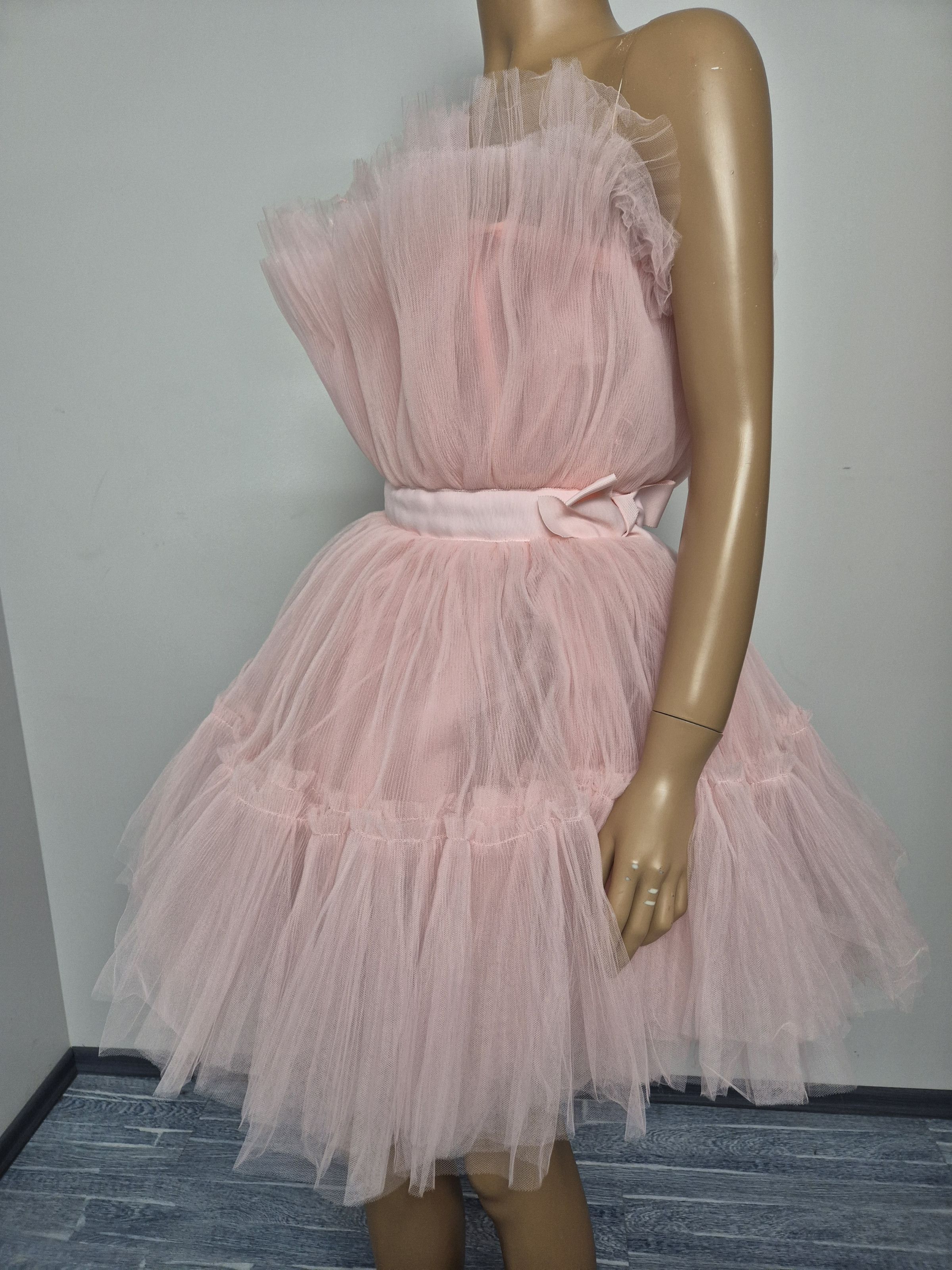 Giambattista Valli × H&M Giambattista Valli + H&M pink mini tulle dress Size M / US 6-8 / IT 42-44 - 10 Thumbnail