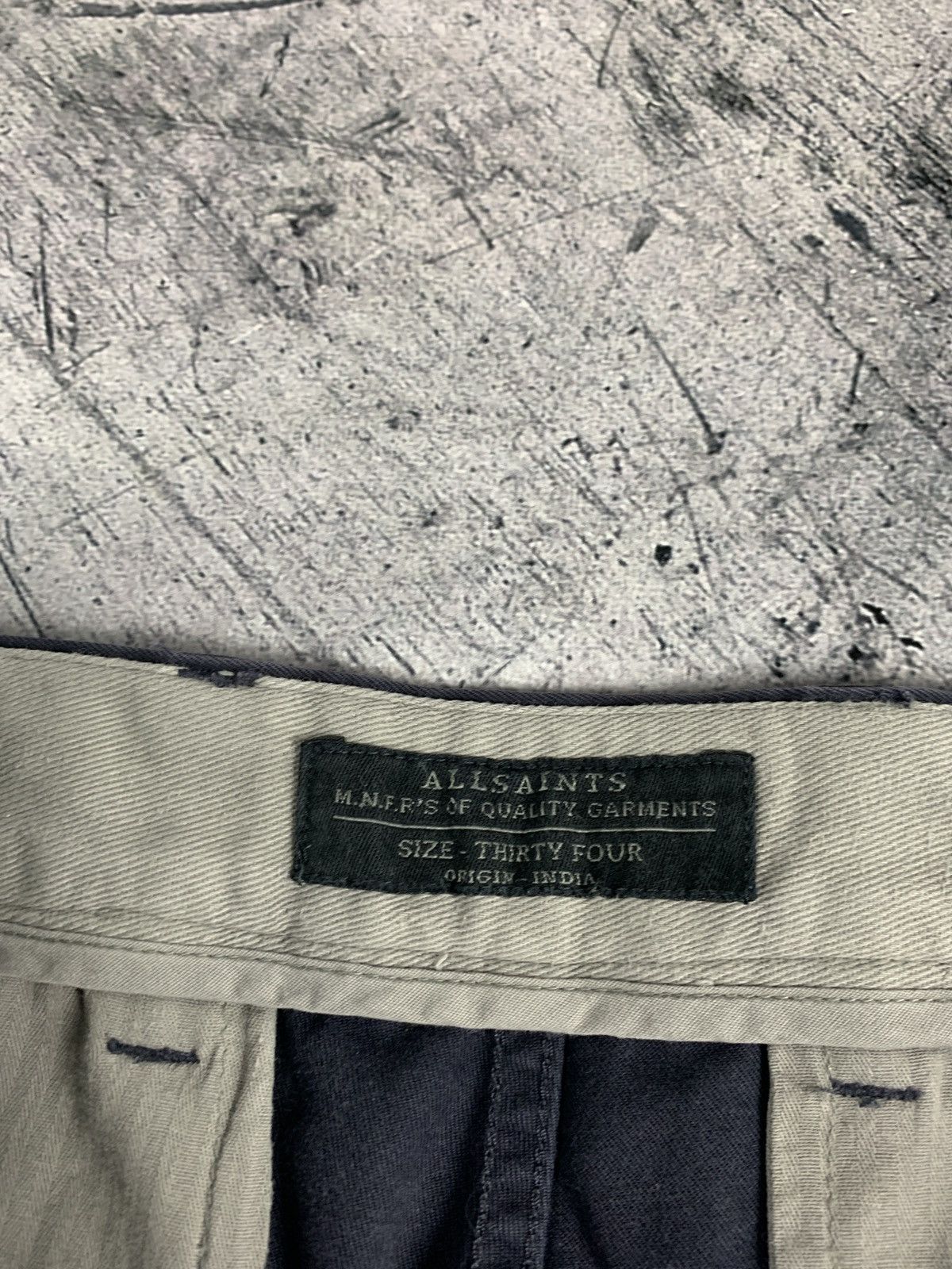 Allsaints Designer AllSaints Charge Chino Pants Men’s Size 34 Luxury Size US 34 / EU 50 - 5 Thumbnail
