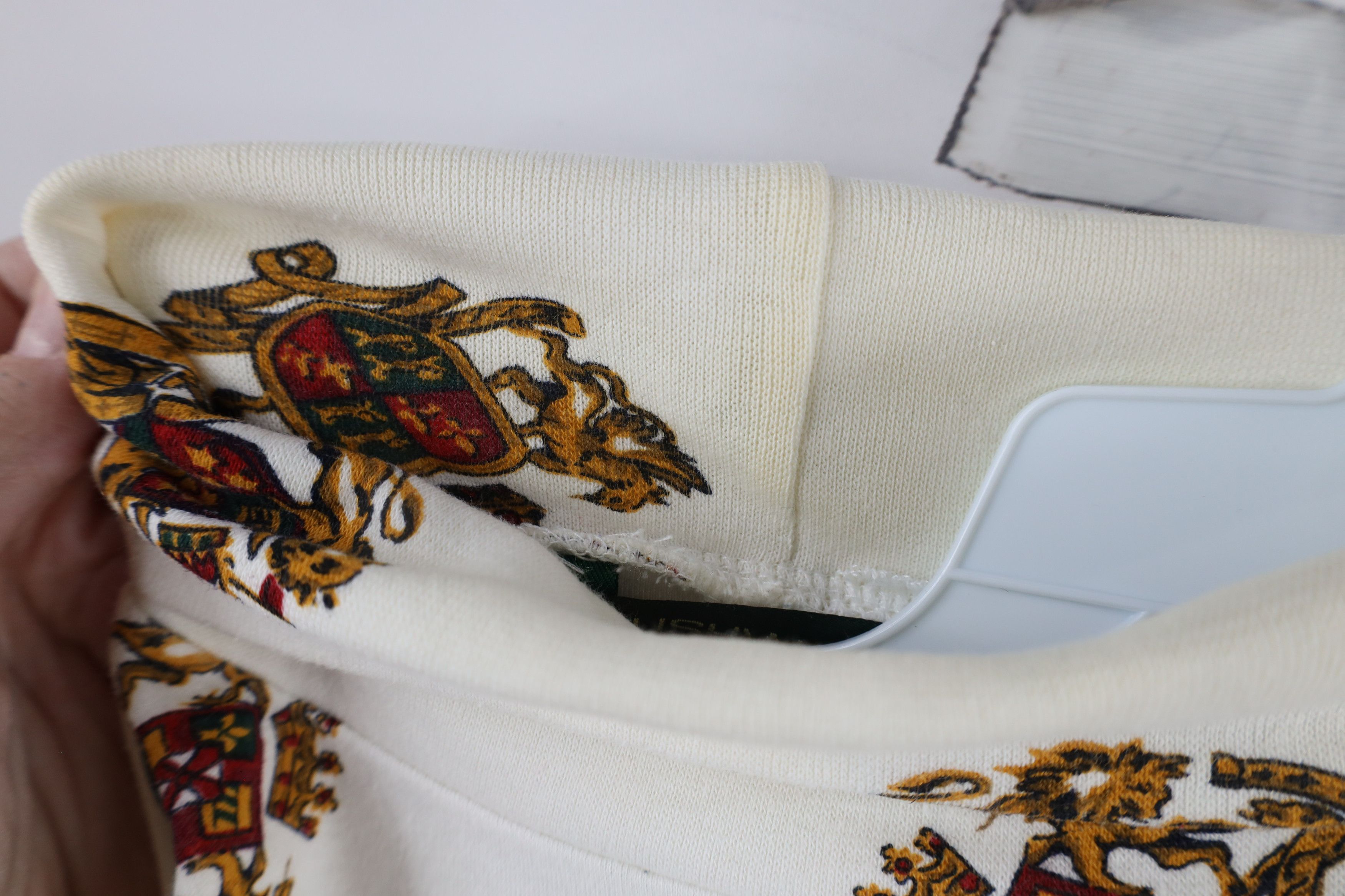 Vintage Vintage 90s Streetwear All Over Print Turtleneck T-Shirt Size M / US 6-8 / IT 42-44 - 7 Thumbnail