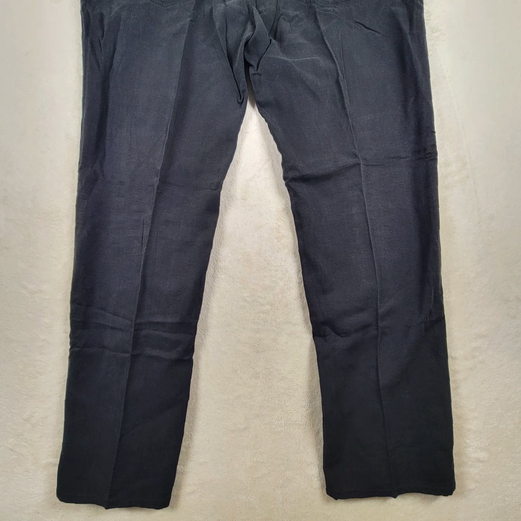 Tommy Bahama Tommy Bahama Pants Men's Black 44x32 Khakis Regular Pockets 5-Pocket Design Tencel Cotton Silk NWT Straight Rise Mid-Trade/Workwear Size US 44 / EU 60 - 5 Thumbnail