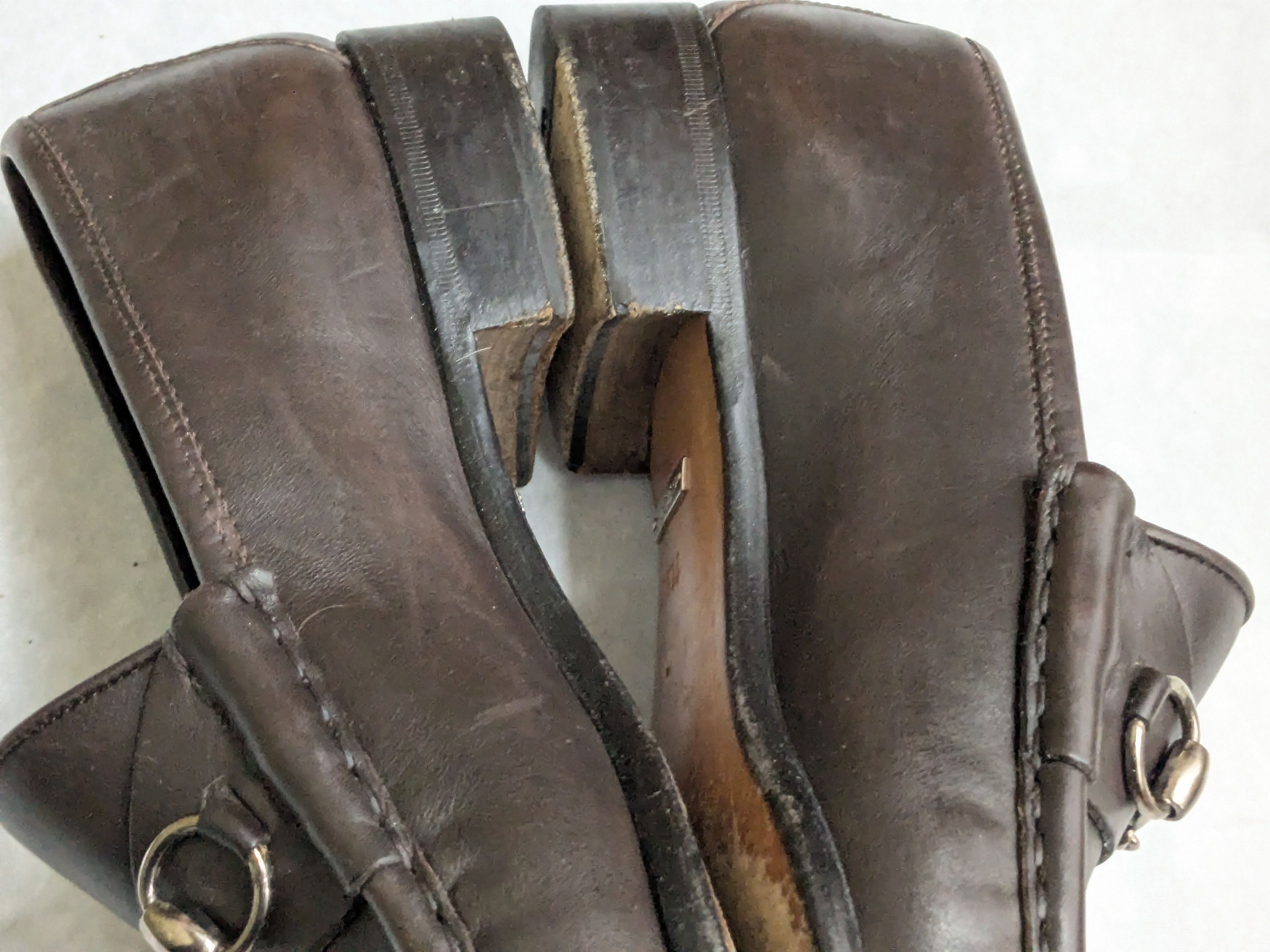 Gucci Gucci Horsebit Loafers Brown 11.5 D Leather Size US 11.5 / EU 44-45 - 8 Thumbnail