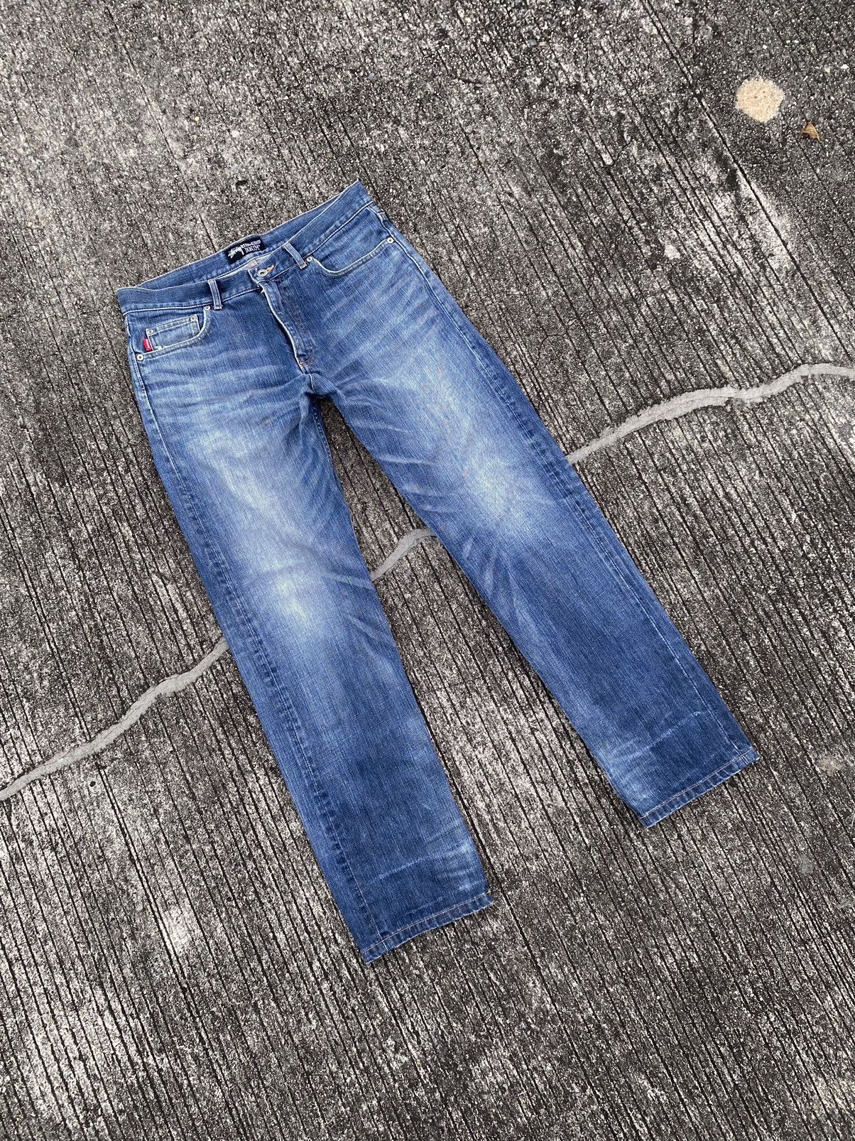 Stussy Vintage Stussy Jeans Denim Size US 32 / EU 48 - 2 Thumbnail